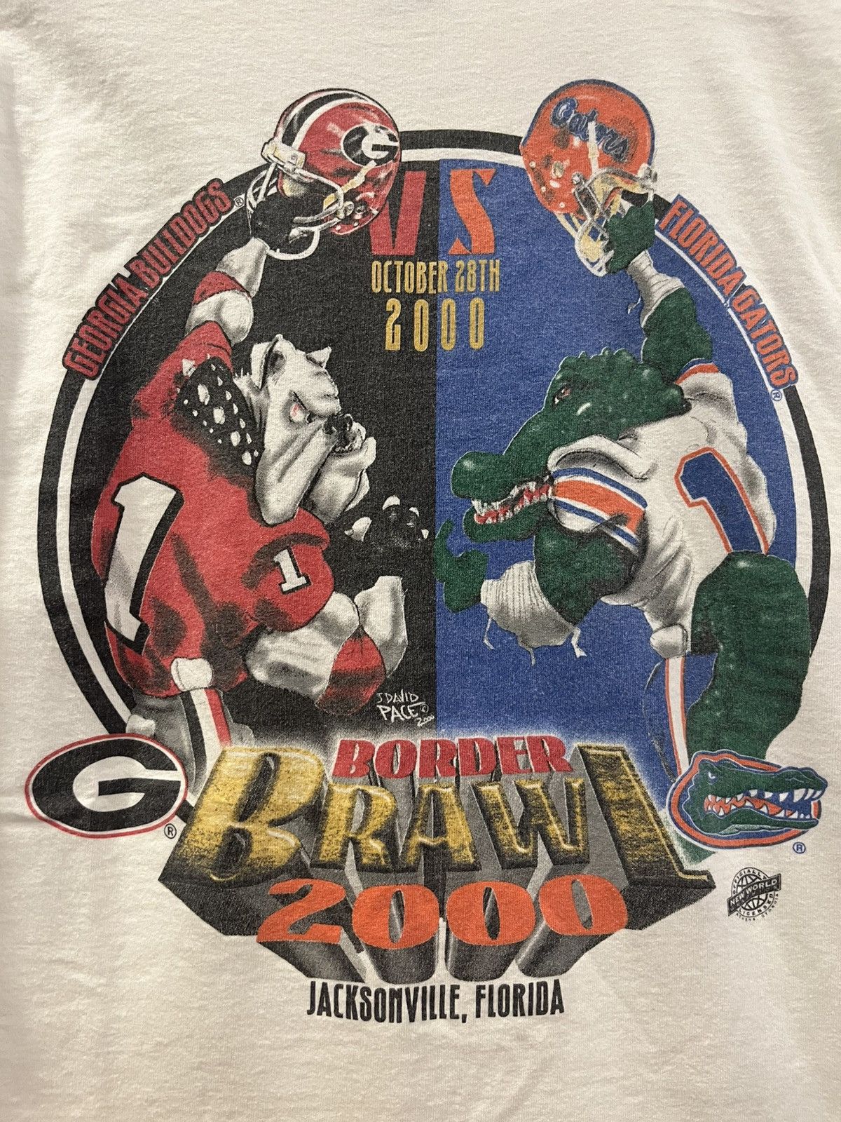 Other Vintage 2000 Border Brawl T-Shirt Size US L / EU 52-54 / 3 - 8 Thumbnail