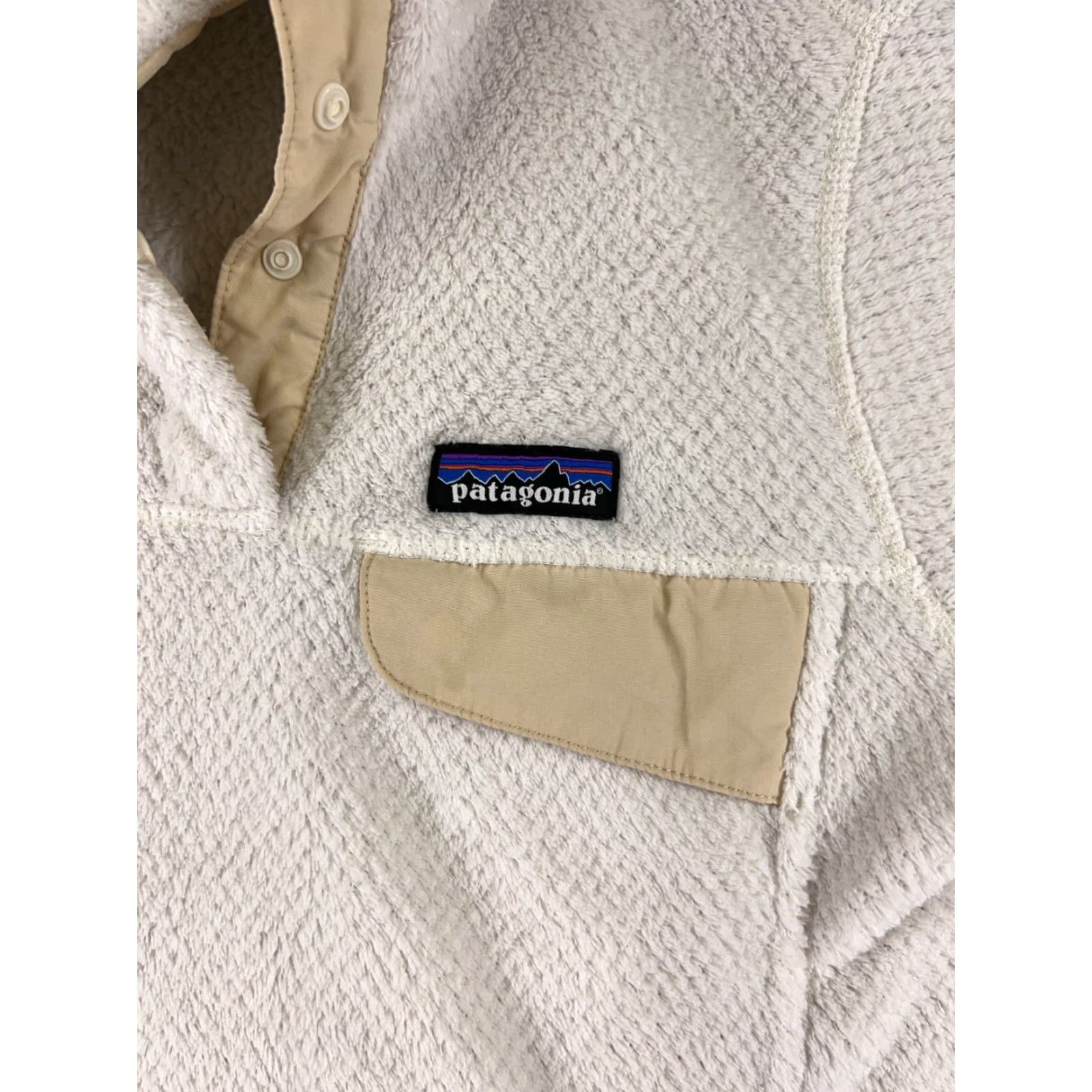 Patagonia Patagonia Sweater Womens XS White Re-Tool Snap-T Pullover Polyester Mock Neck Long Sleeve Pullover Casual Outdoor Logo Vintage: No Womens, Size XS Size XS / US 0-2 / IT 36-38 - 6 Thumbnail
