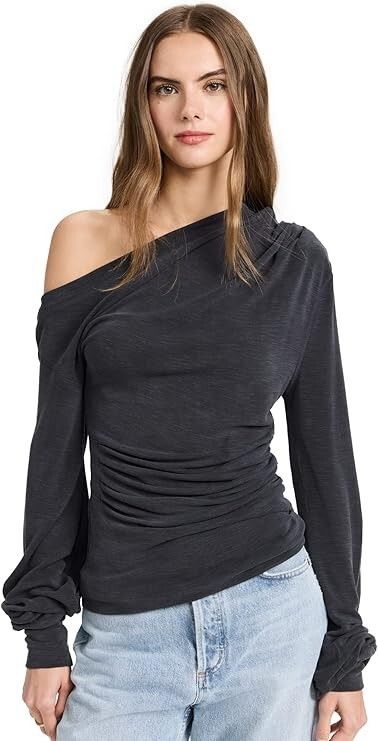 Free People Free People All Day Tunic Top in Black ( XS ) Size XS / US 0-2 / IT 36-38 - 2 Thumbnail