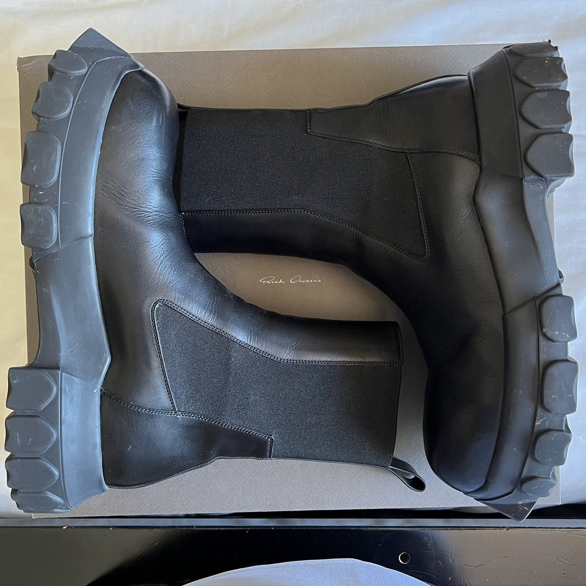 Rick Owens Rick Owens Bozo Tractor Boots Size US 11 / EU 44 - 2 Thumbnail