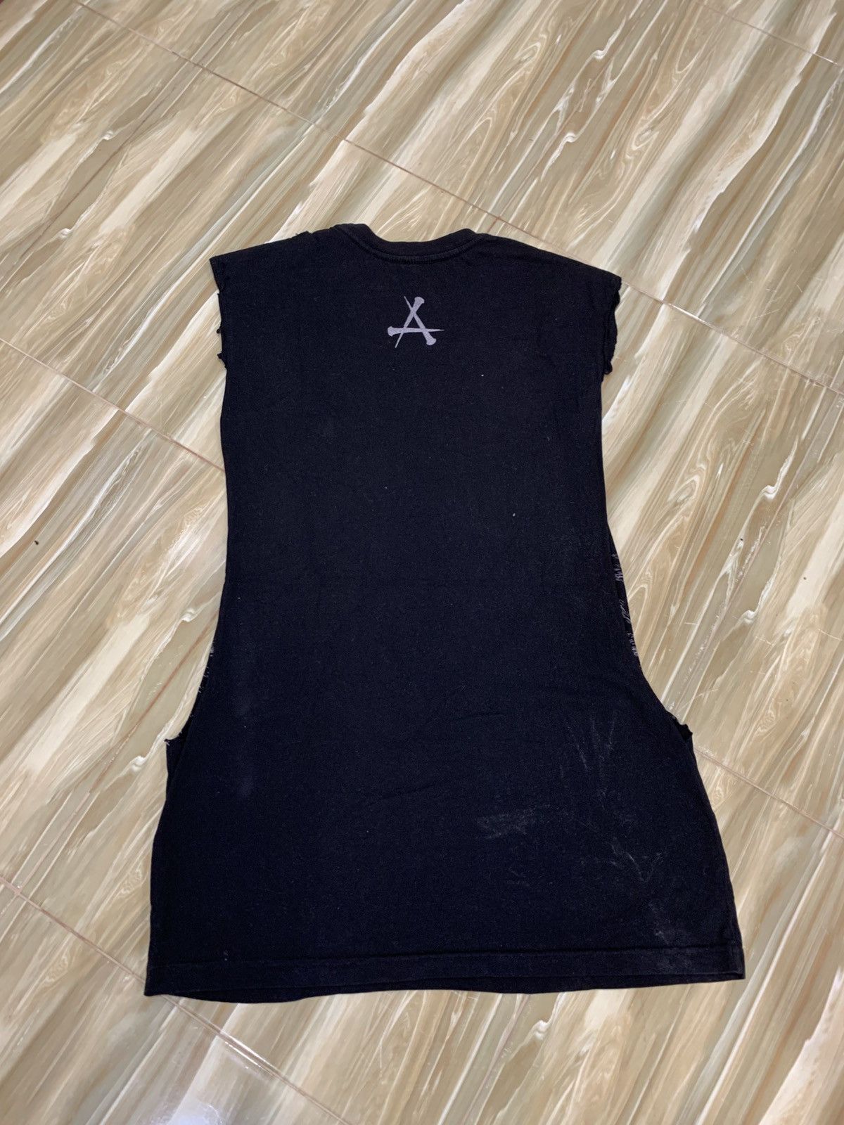 Affliction Vintage Y2K Affliction Distress Sleeveless Size US M / EU 48-50 / 2 - 5 Thumbnail