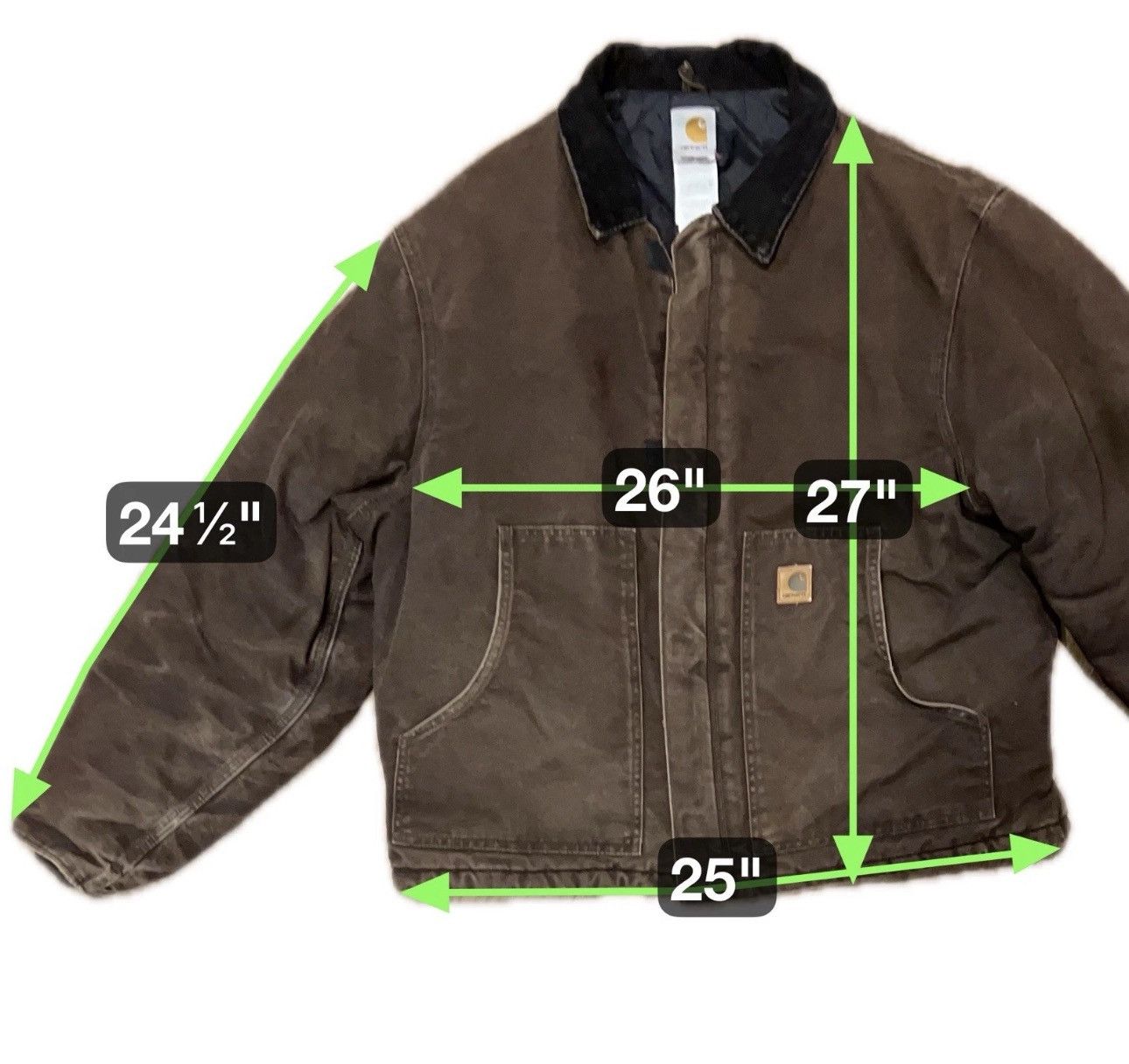 Carhartt Vintage carhartt Detroit jacket Size US XL / EU 56 / 4 - 4 Thumbnail