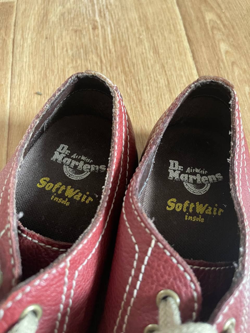 Dr. Martens × Vintage Dr Martens Tisha Red aw501 Women's Size US 6 / IT 36 - 6 Thumbnail