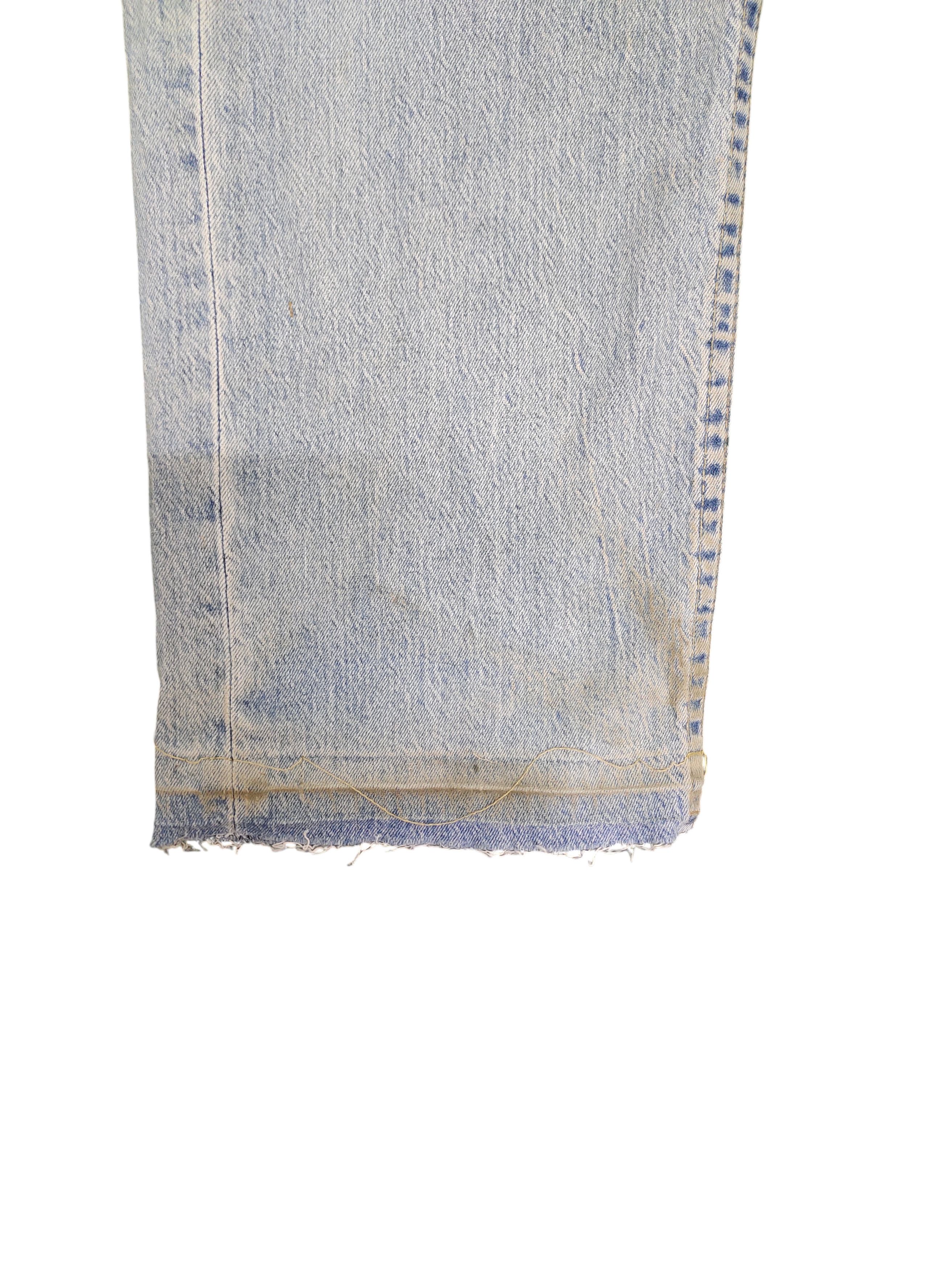 Comme des Garcons × Undercover Levis 505 Big E Distress Dirt Faded Denim Jeans Size US 34 / EU 50 - 6 Thumbnail