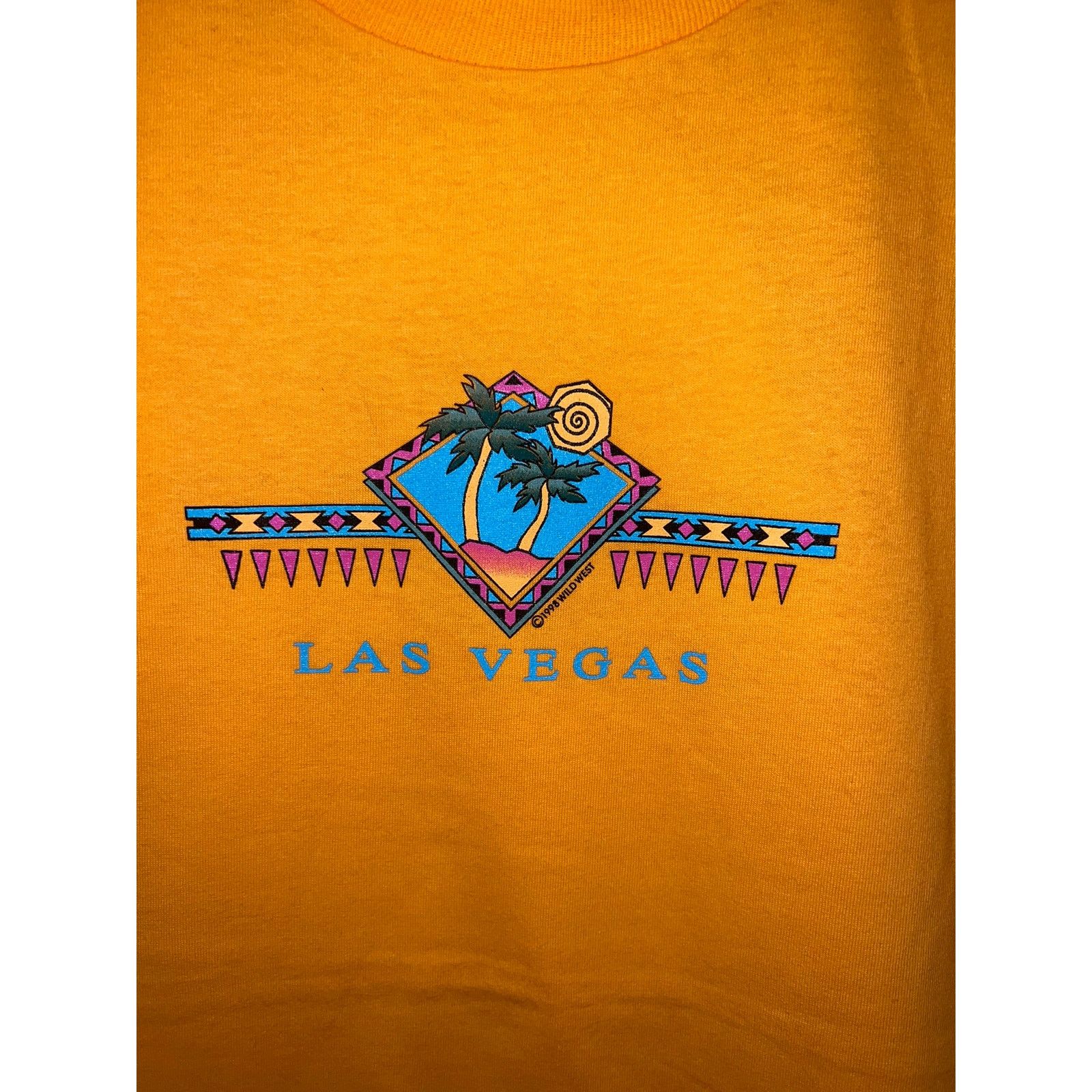 Vintage 90s Vintage Las Vegas Desert Tree Orange Shirt VTG Large L Size US L / EU 52-54 / 3 - 2 Thumbnail