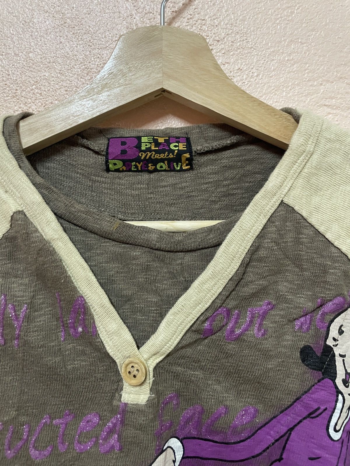 Cartoon Network × Vintage Vintage Popeye & Olive cartoon network Big Logo streetwear S Size US S / EU 44-46 / 1 - 5 Thumbnail