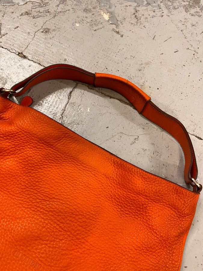 Jil Sander Jil Sander Orange Handle Leather Bag Size ONE SIZE - 4 Thumbnail