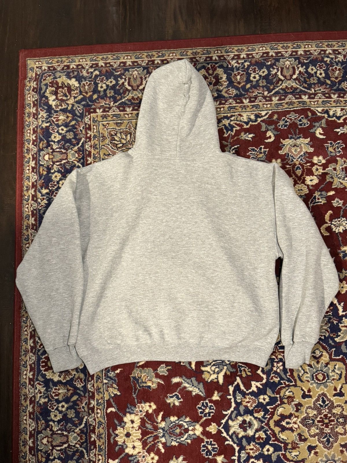 Russell Athletic Vintage Russel Heather Grey Cropped Hoodie Size US XL / EU 56 / 4 - 5 Thumbnail