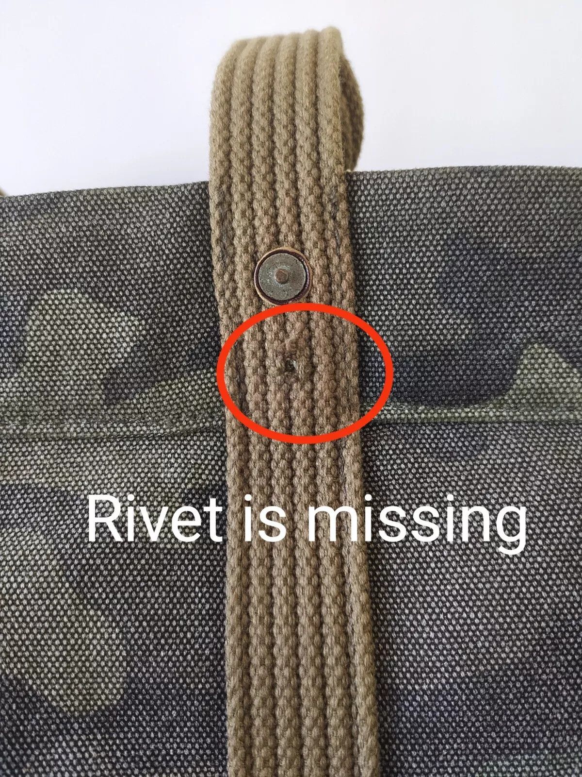 Polo Ralph Lauren Polo Ralph Lauren Canvas Camo Tote IFD 8026 Size ONE SIZE - 7 Thumbnail