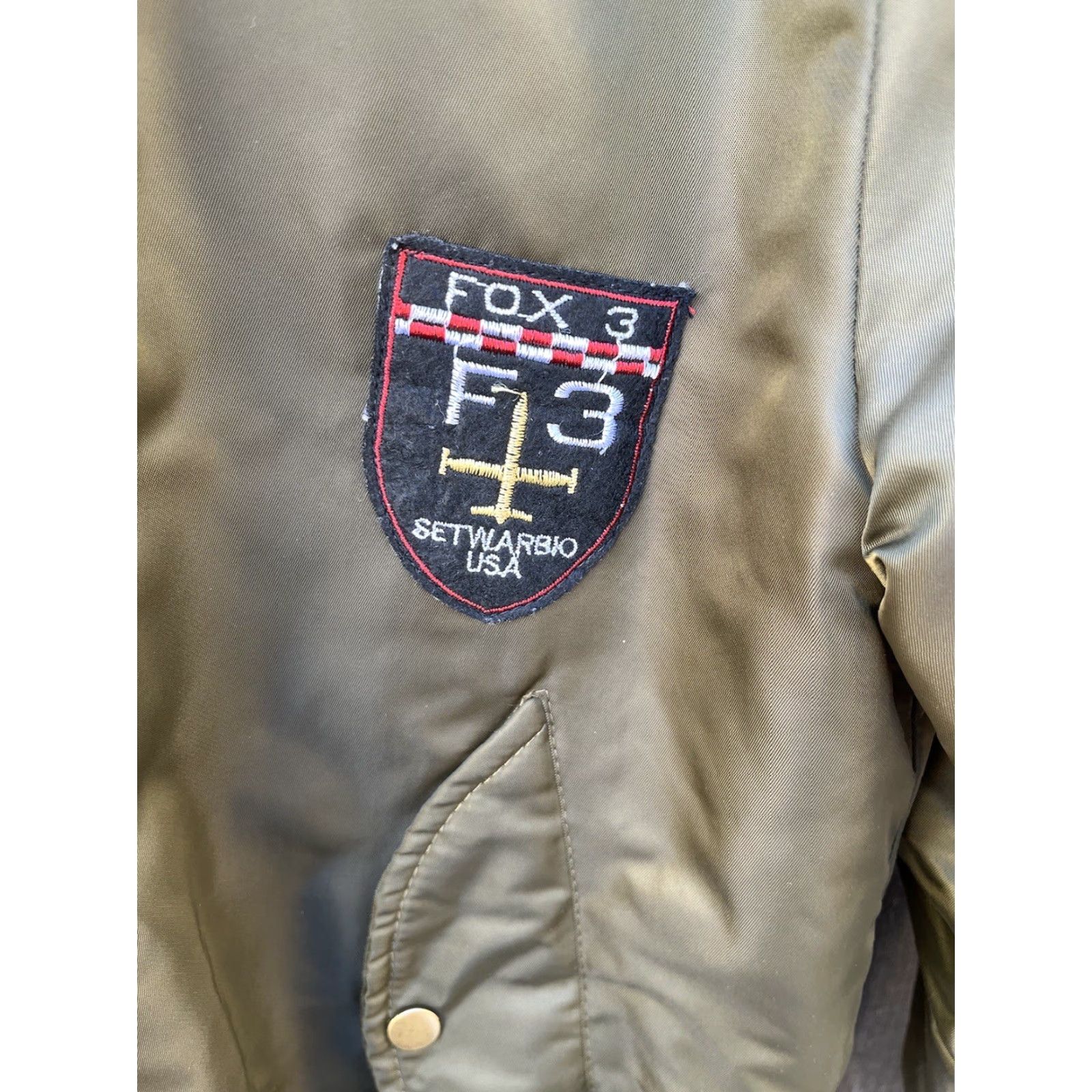 Vintage VINTAGE? No. Field Denim Jacket Green L Casual Mens Bomber Zip 4? No. Size US L / EU 52-54 / 3 - 4 Thumbnail