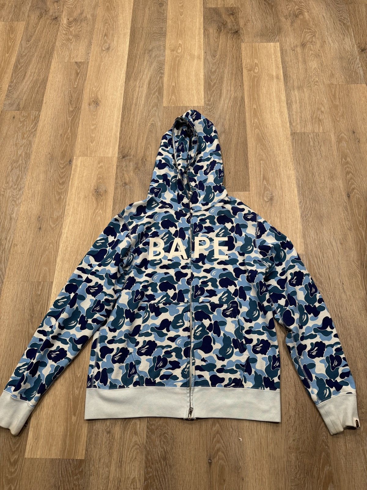 Bape Bape Zip Up Hoodie Grailed