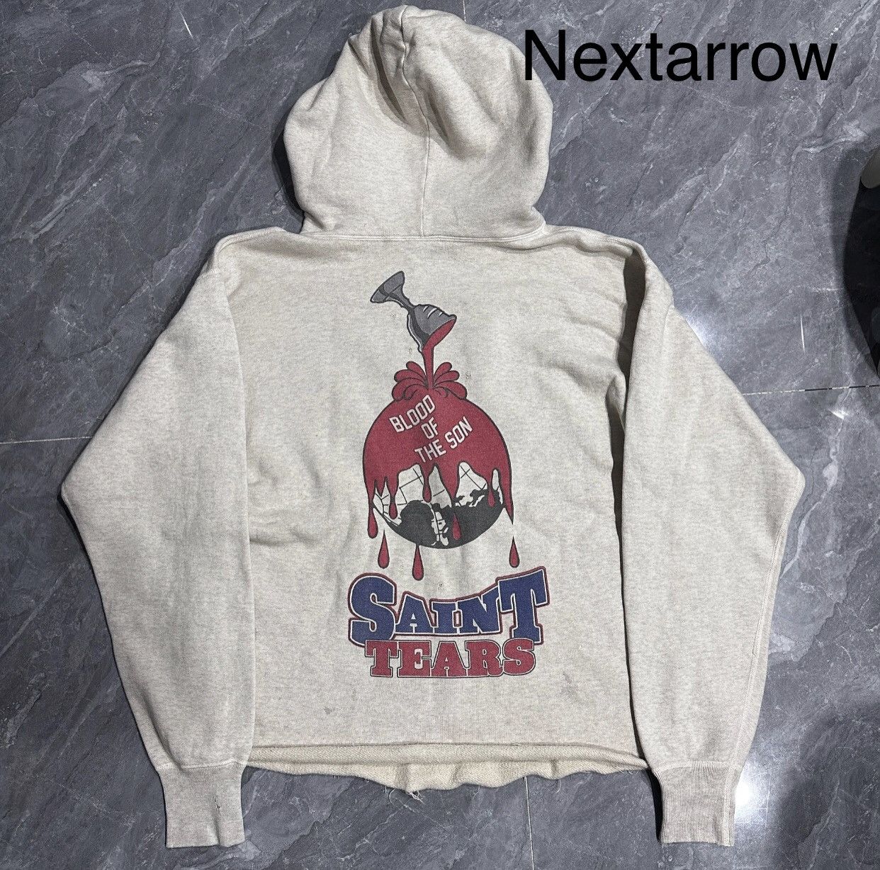 Saint Michael Saint Michael Champion Holy Grail Washed Rice Curled Hoodie Size US L / EU 52-54 / 3 - 2 Thumbnail
