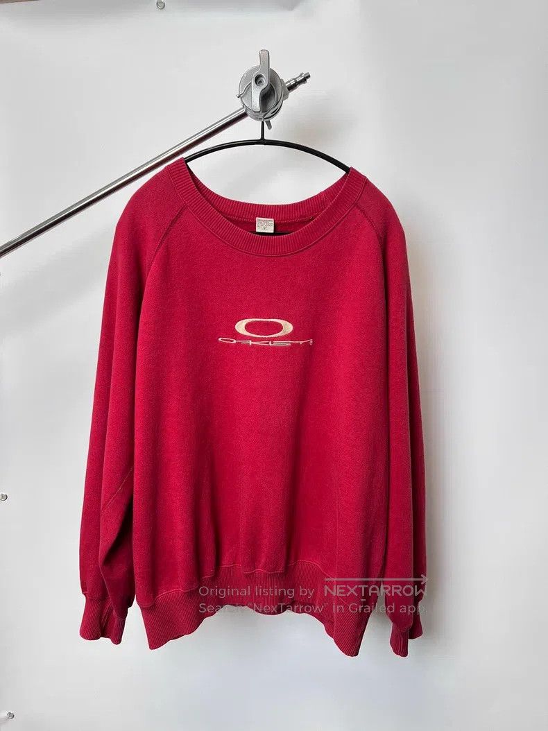 Oakley OAKLEY Burgundy Hoodie Size US M / EU 48-50 / 2 - 2 Thumbnail