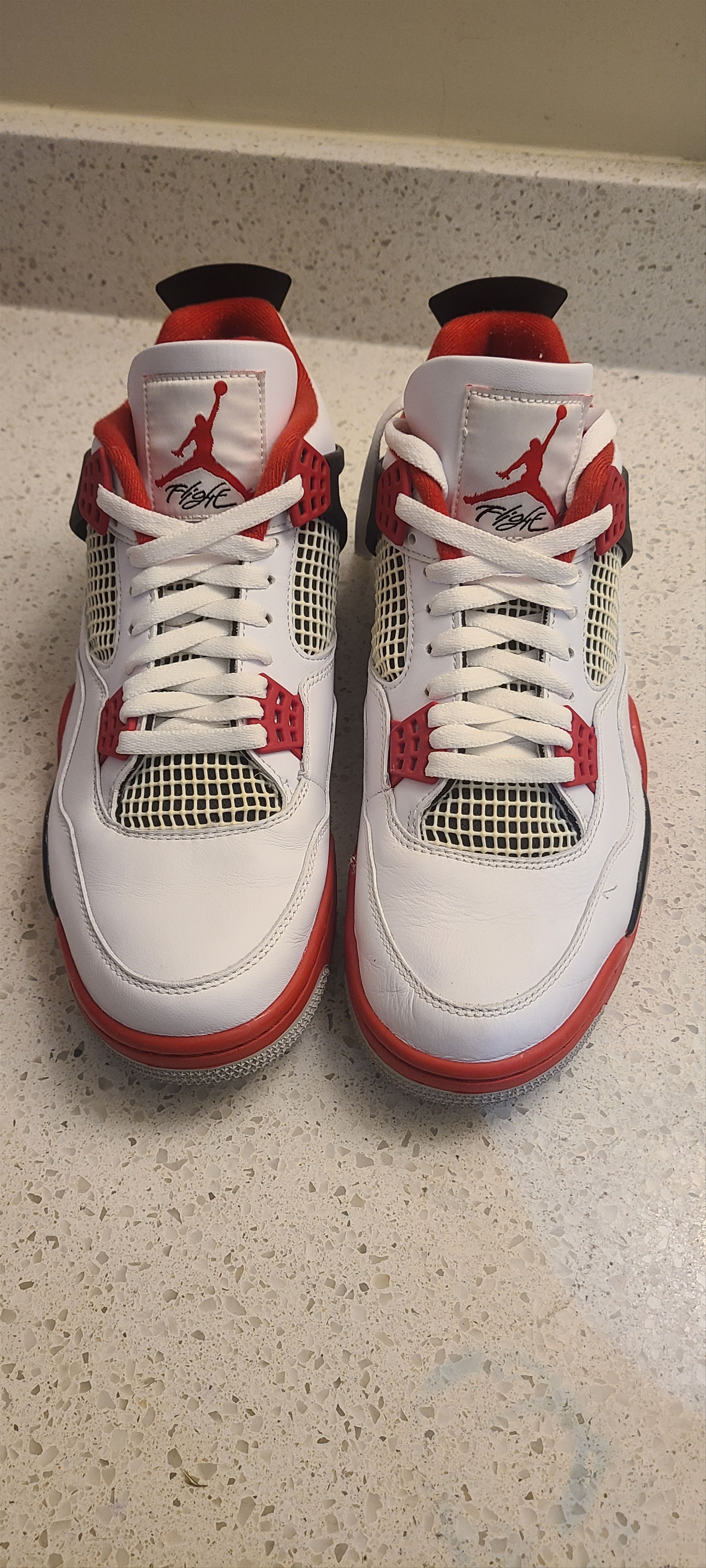 Jordan Brand Air Jordan 4 Retro OG Fire Red Size US 11 / EU 44 - 11 Thumbnail