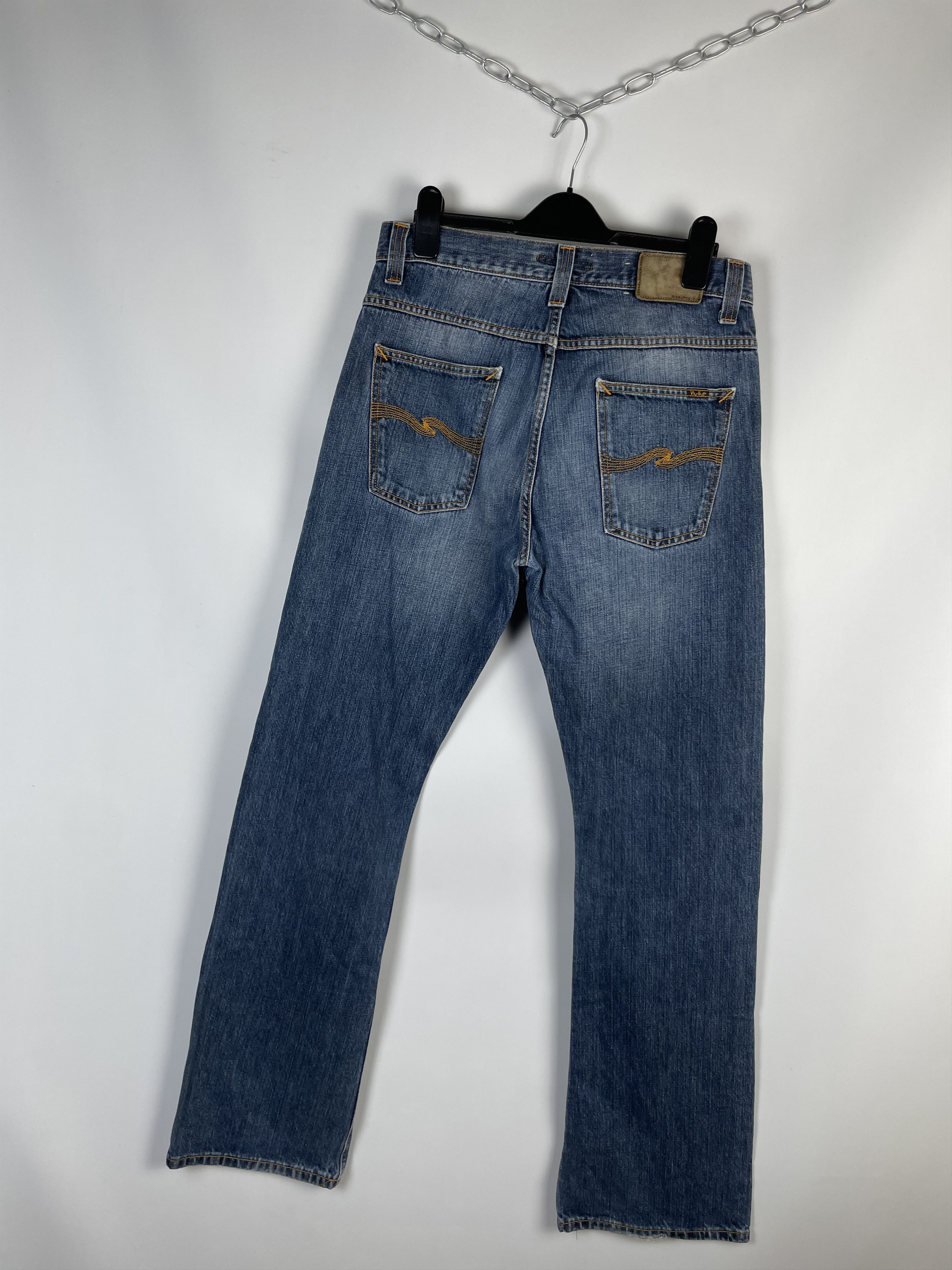 Japanese Brand Nudie Jeans Vintage Mens Denim Pants Size US 33 - 2 Thumbnail
