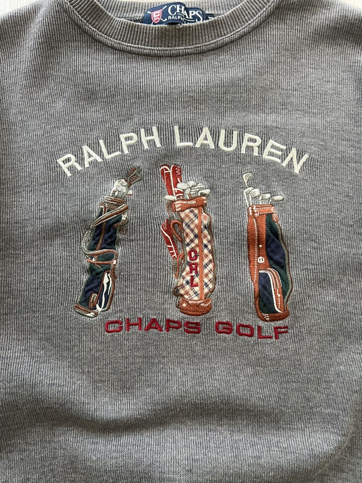 Chaps Ralph Lauren VTG Chaps RL Golf Sweatshirt Embroidery Logo Pullover USA Size US M / EU 48-50 / 2 - 8 Thumbnail