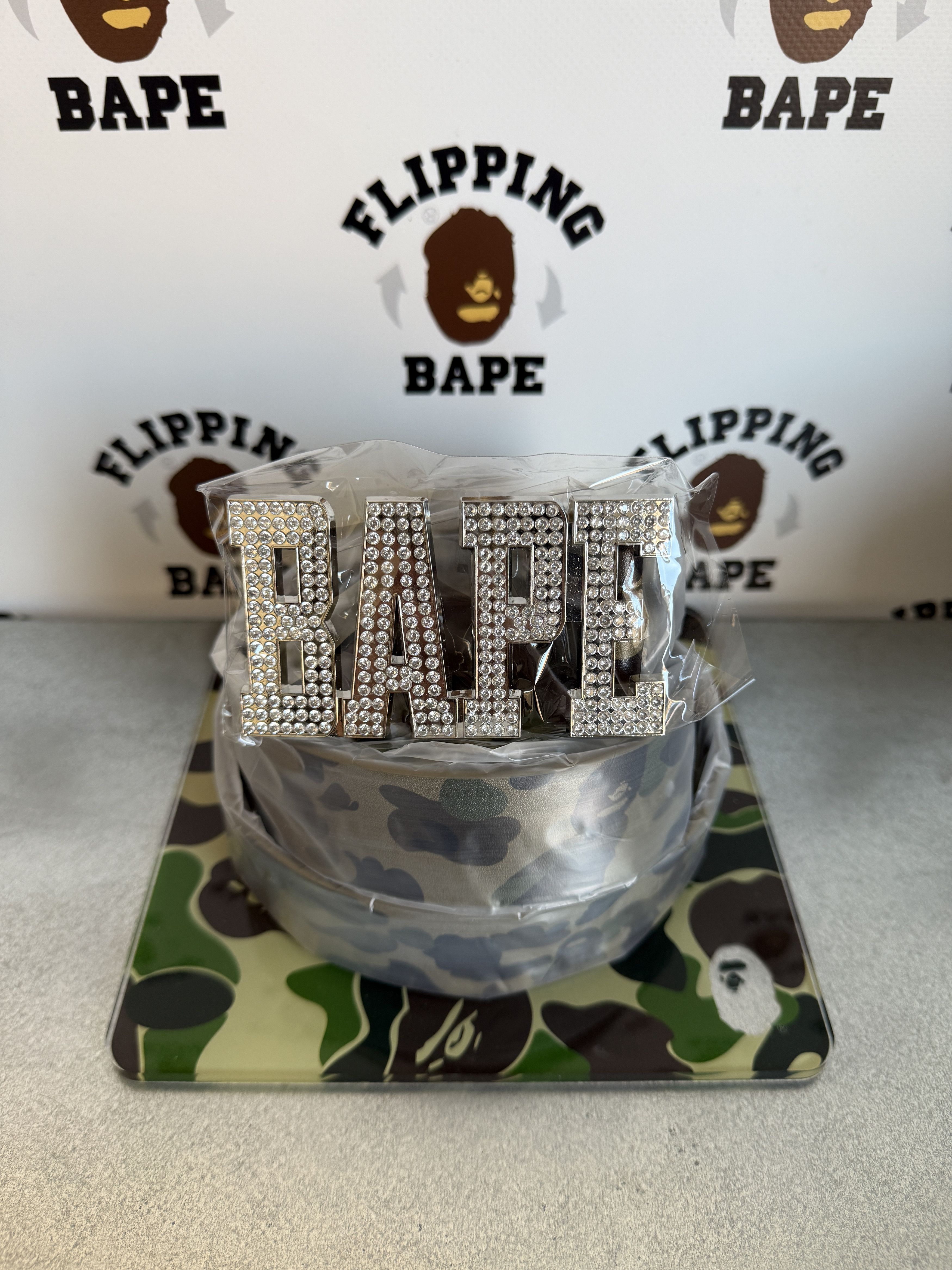 Bape BAPE 1ST CAMO BAPE LEATHER BELT (L/36) Size 36 - 8 Thumbnail