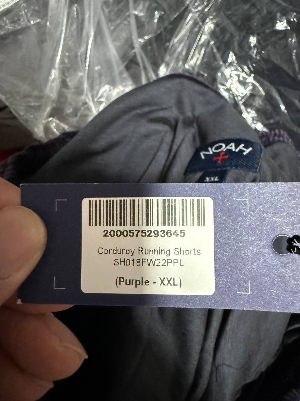 NOAH CORDUROY RUNNING SHORTS 2XL Bottoms