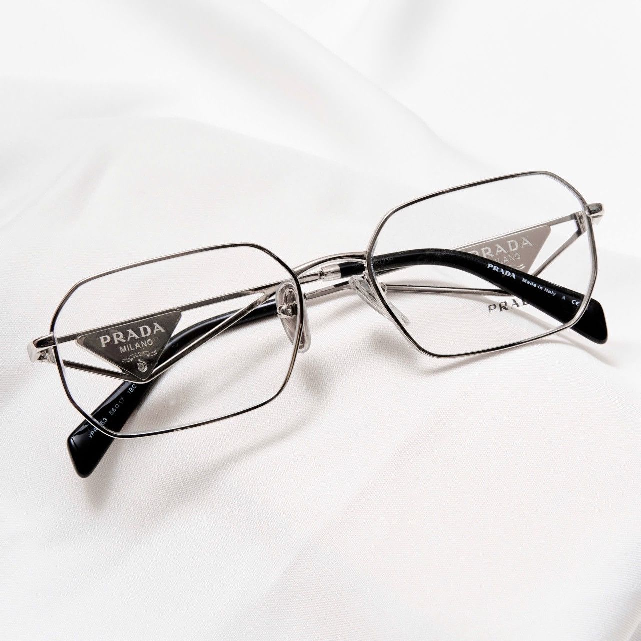 Prada PRADA 0PR A53V 1BC1O1 GLASSES Size ONE SIZE - 7 Thumbnail