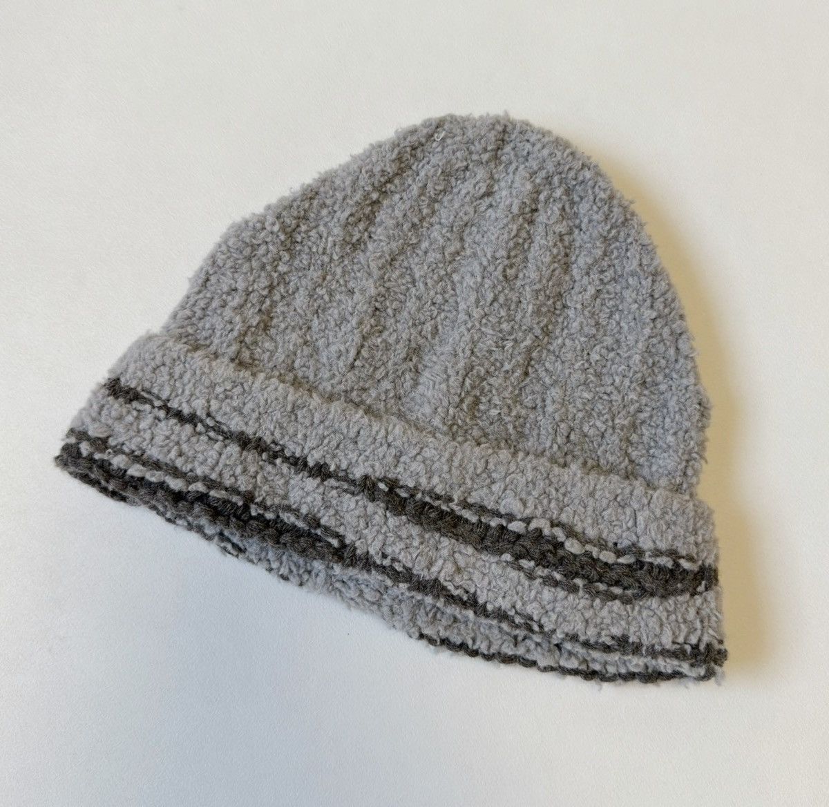 Mfpen ‘Review’ Boucle Wool Beanie Hat Size ONE SIZE - 1 Thumbnail