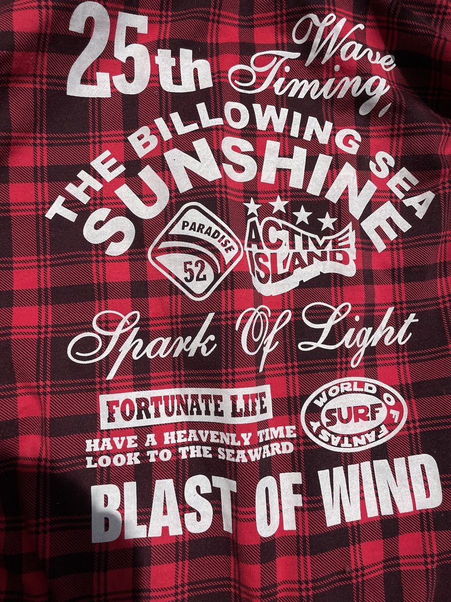 If Six Was Nine 2000s Japanese archive Vkei Poem Plaid Zip-Up Hoodie Y2K Size US M / EU 48-50 / 2 - 8 Thumbnail