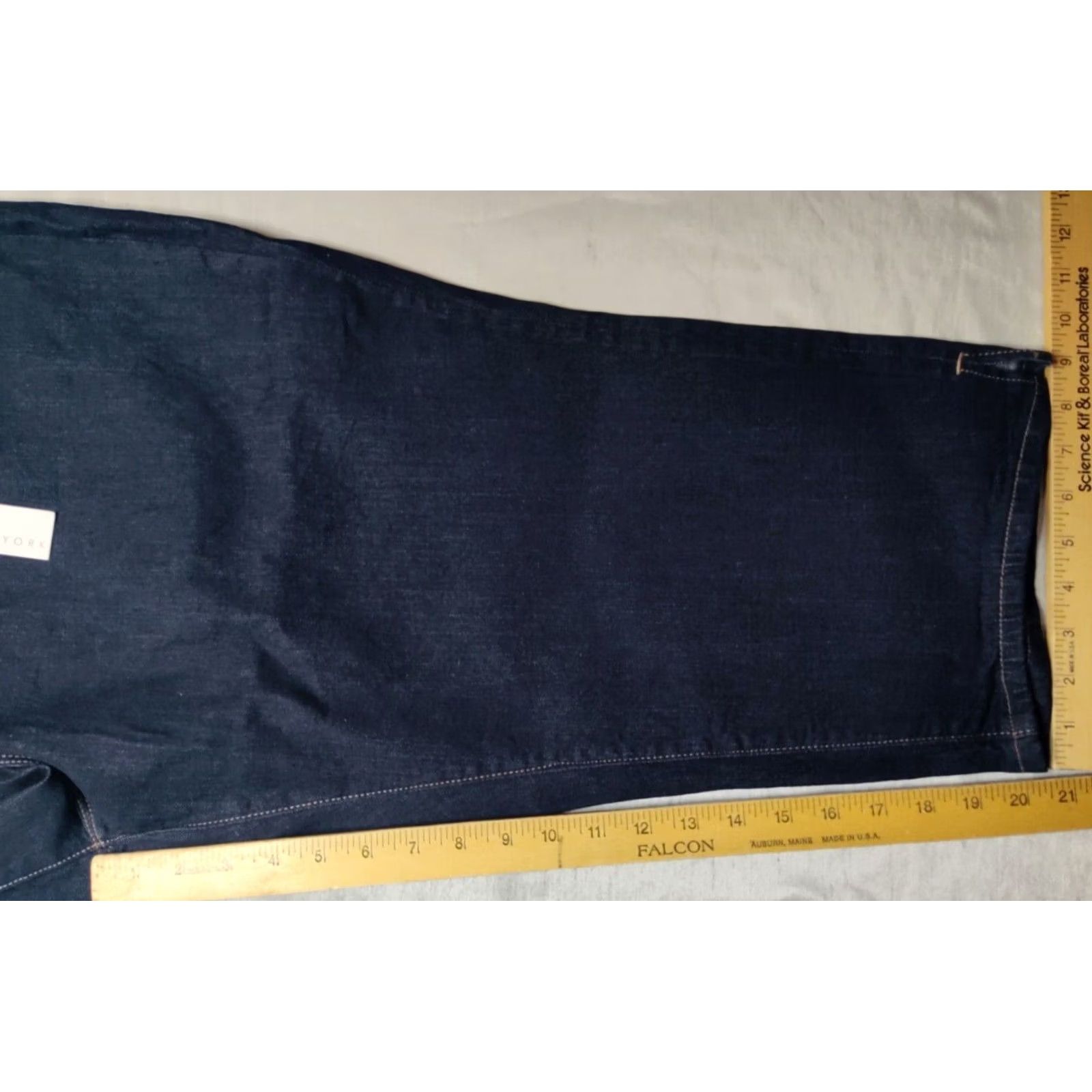 Nicole Miller VINTAGE NICOLE MILLER SOHO HIGH RISE CROP Jeans Women Plus Size 24 Dark Wash Denim NEW Size 42" / US 20 - 7 Thumbnail