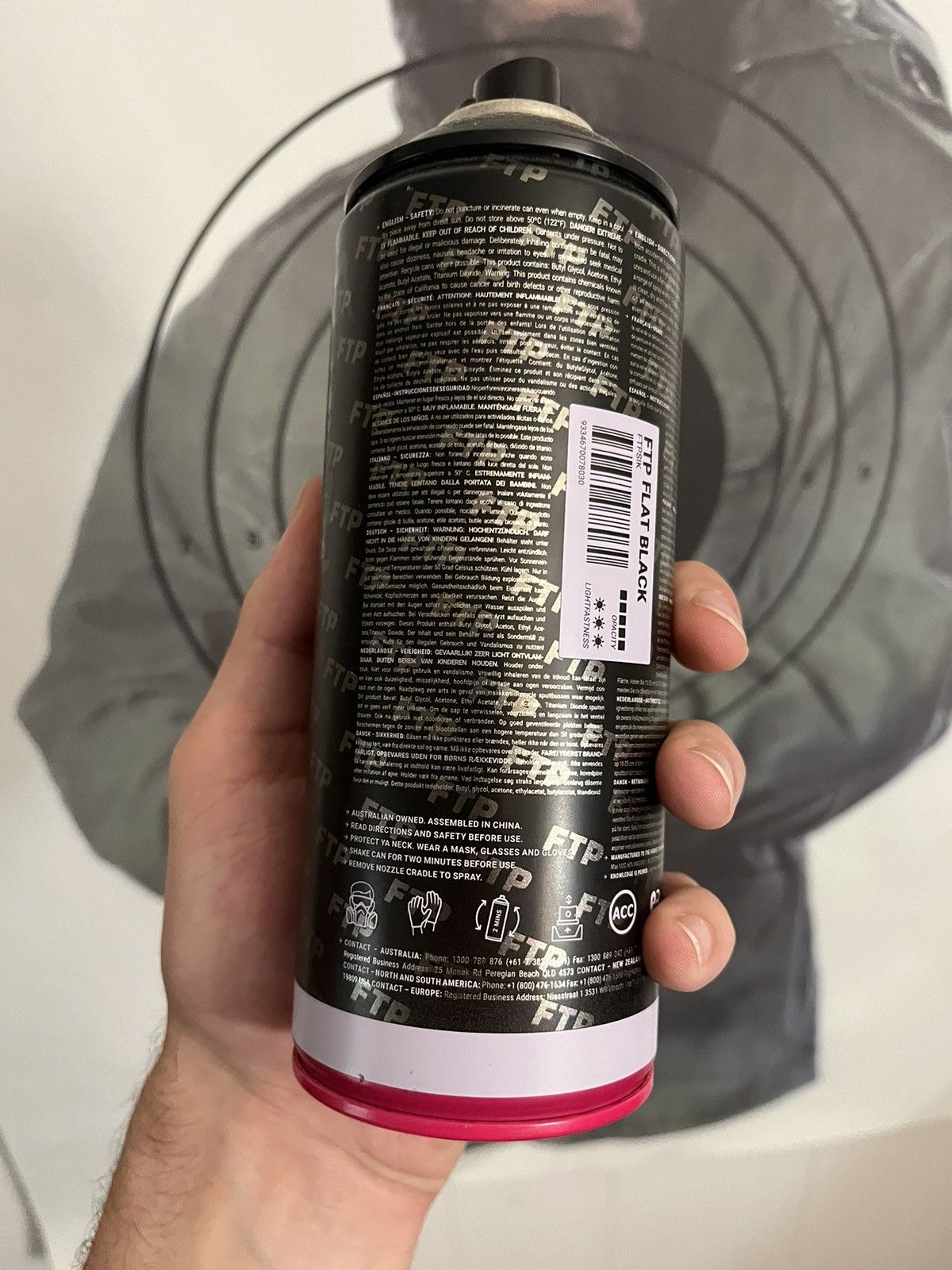 Fuck The Population FTP ironlak spray paint Size ONE SIZE - 3 Thumbnail