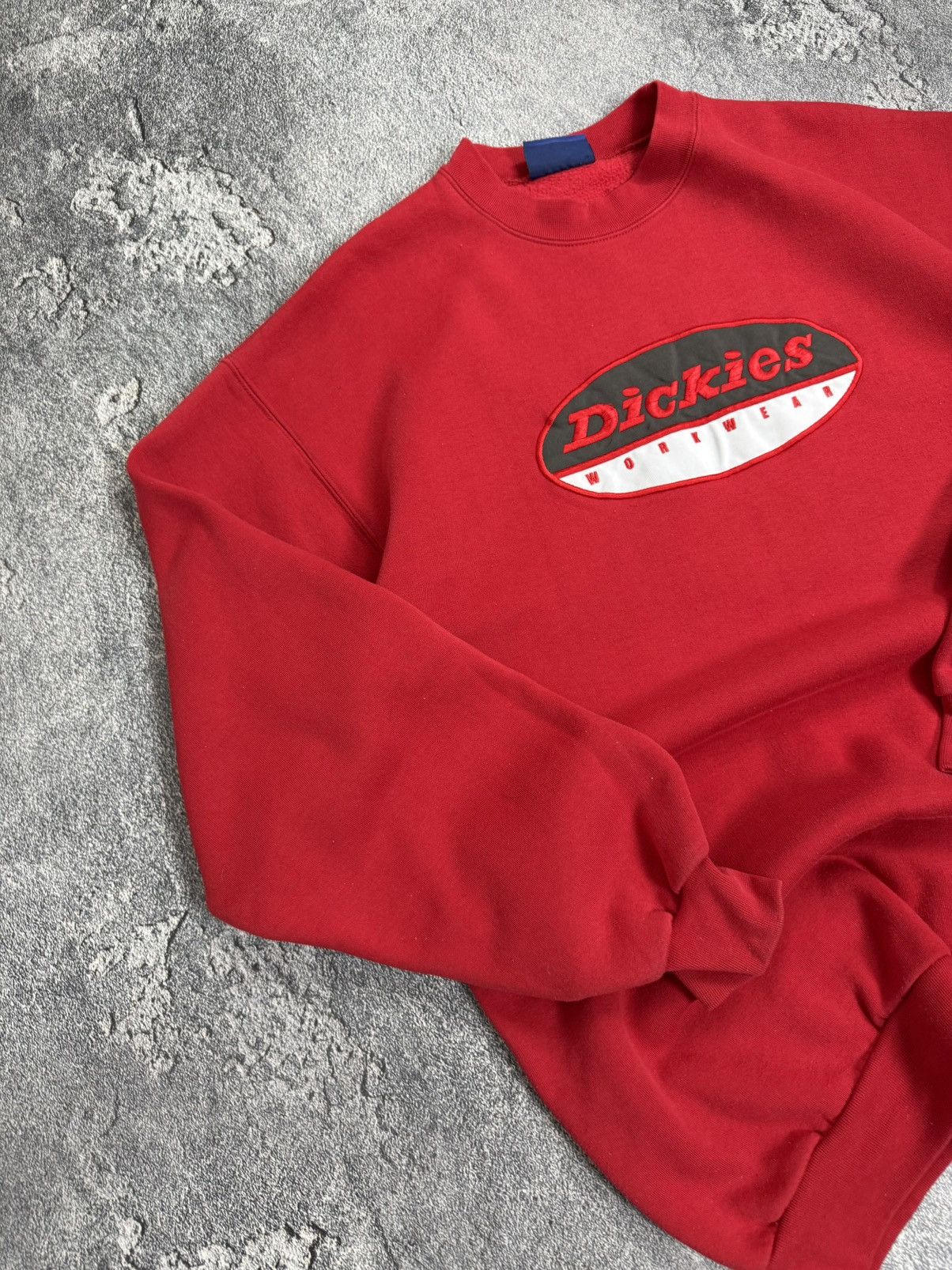Dickies Dickies Work Wear VNTG Rare Big Logo Boxy Y2K Sweatshirt Size US XL / EU 56 / 4 - 6 Thumbnail