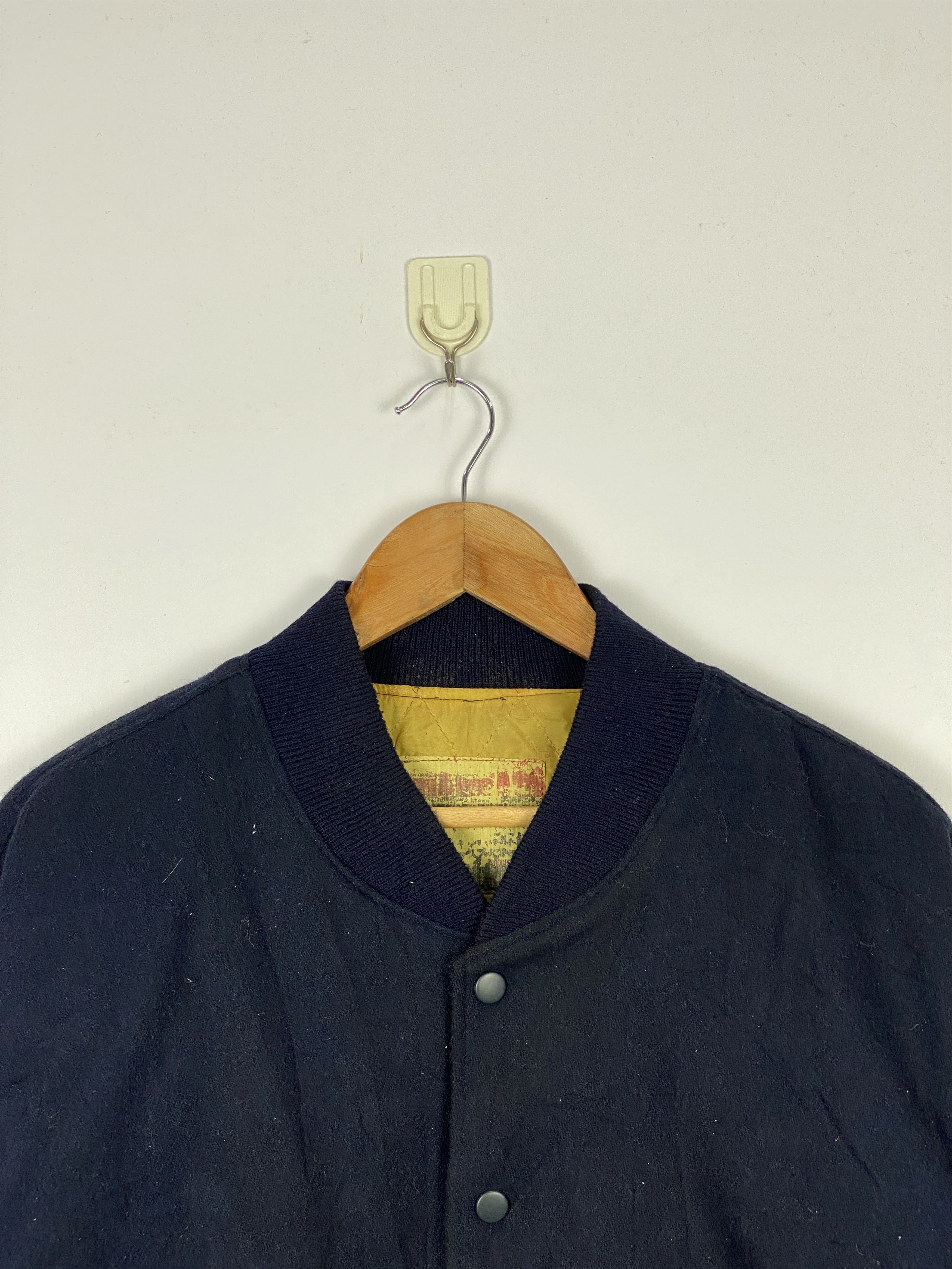 Japanese Brand Vintage Japanese Brand Full Button Up Bomber Jacket AH0031 Size US M / EU 48-50 / 2 - 2 Thumbnail