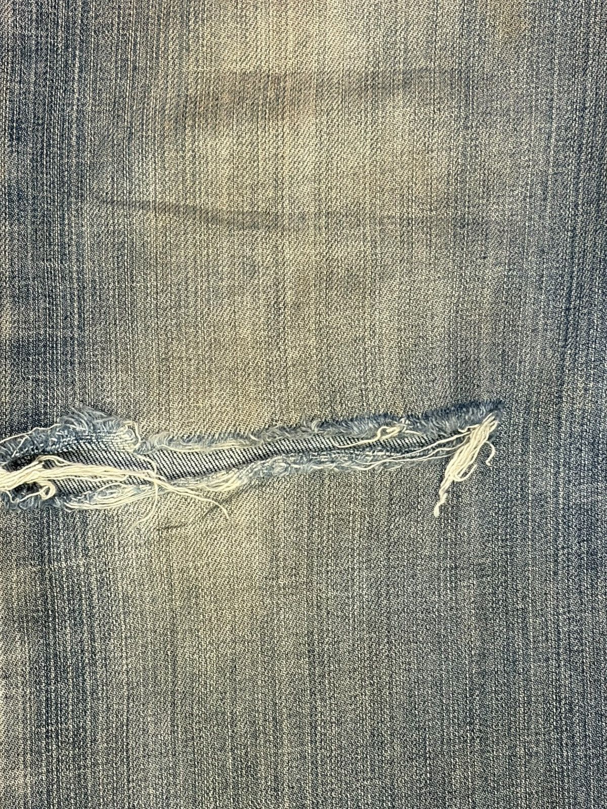 Hysteric Glamour Vintage Japanese Brand Distress Low Rise Flare Jeans Size 30" / US 8 / IT 44 - 3 Thumbnail