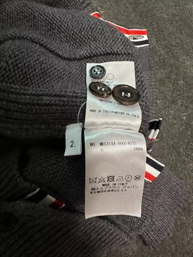 Thom Browne Thom Browne Knitted sweater Size US M / EU 48-50 / 2 - 2 Thumbnail