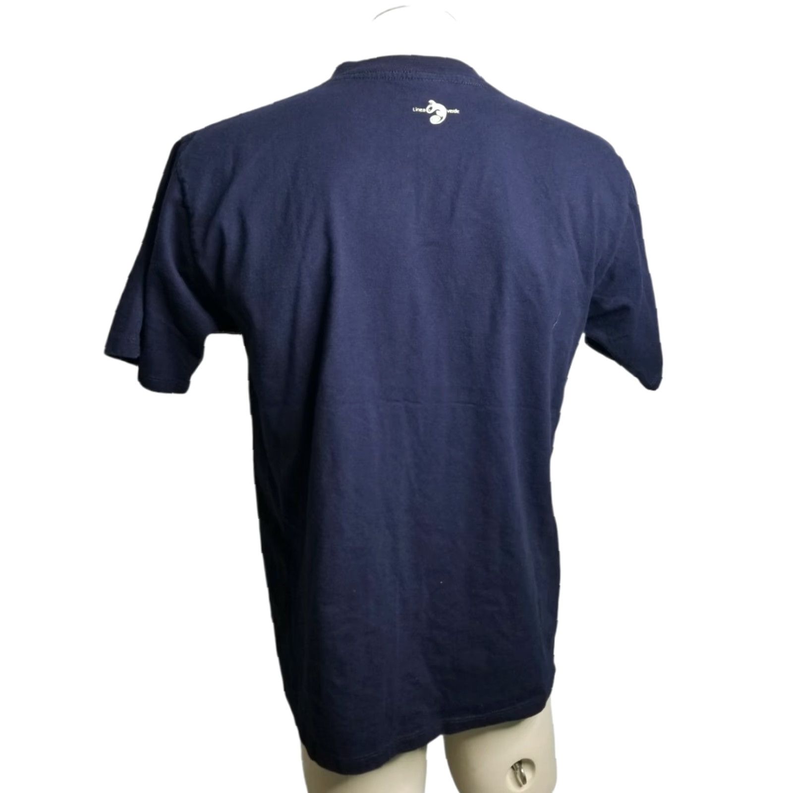 Vintage VINTAGE Galapagos Islands Ecuador Shark Travel Souvenir T Shirt Men L Linea Verde - Graphic Tee - Blue - 100% Cotton Size US L / EU 52-54 / 3 - 2 Thumbnail