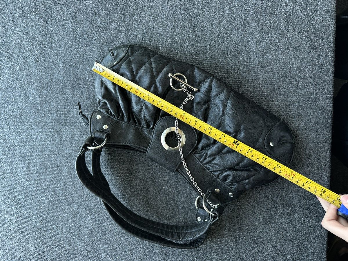 Other 🚨Y2K AVANT-GARDE 🚨mesh silver Japan style hand bag Y2K 90s Size ONE SIZE - 11 Thumbnail