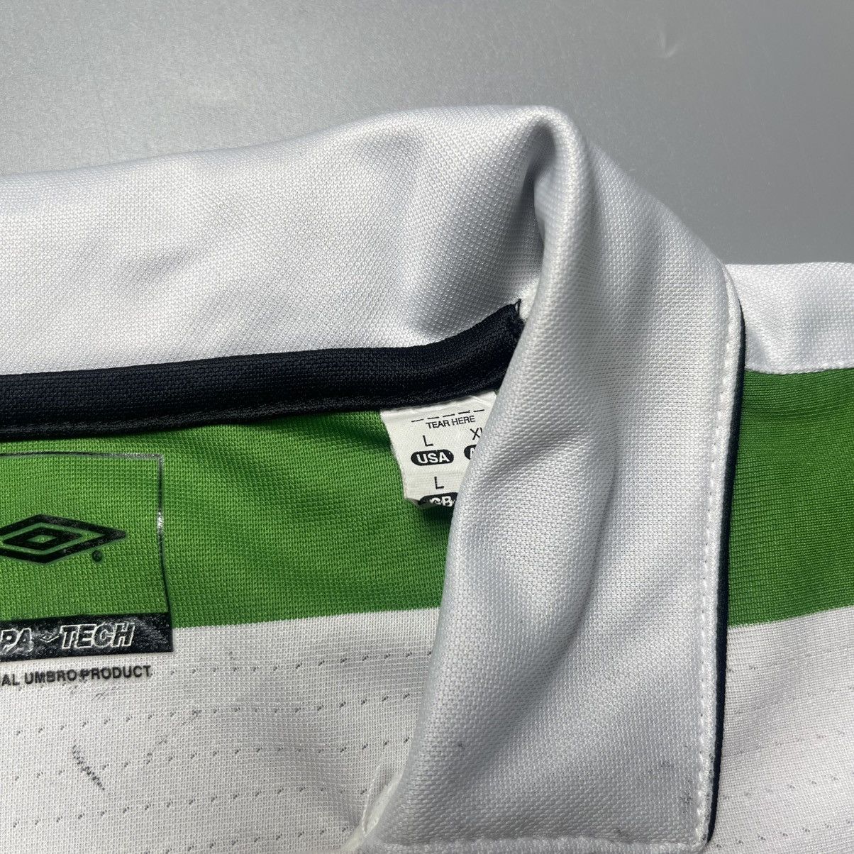Umbro CELTIC UMBRO 2004/2005 FOOTBALL HOME JERSEY #9 SUTTON Size US L / EU 52-54 / 3 - 6 Thumbnail