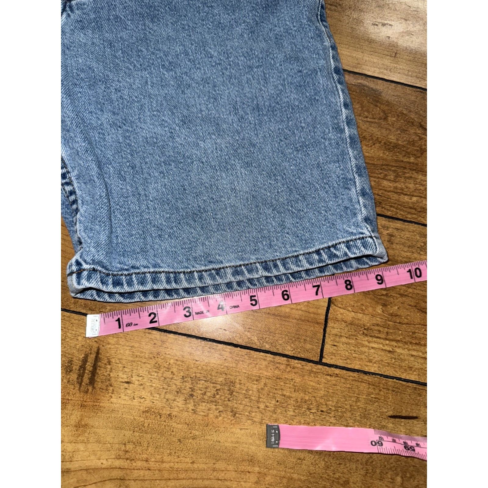 Ralph Lauren VINTAGE Ralph Lauren Denim Shorts Blue 24in Waist 24in Inseam Women 14 Jorts Denim Size 42" / US 20 - 6 Thumbnail