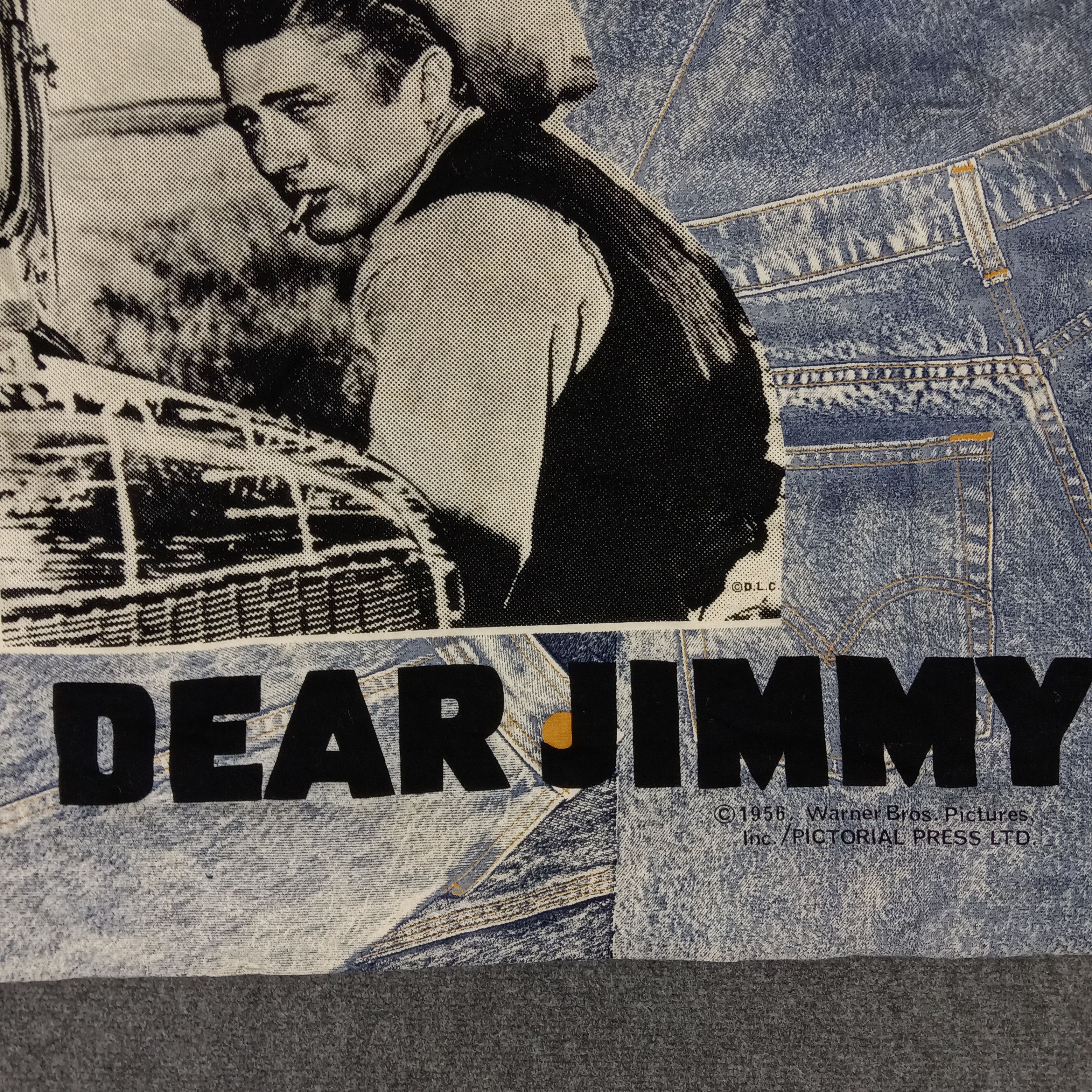 Japanese Brand × Le Grande Bleu (L.G.B.) × Vintage Dear Jimmy American Actor James Dean Kimino Jacket Size US XL / EU 56 / 4 - 3 Thumbnail