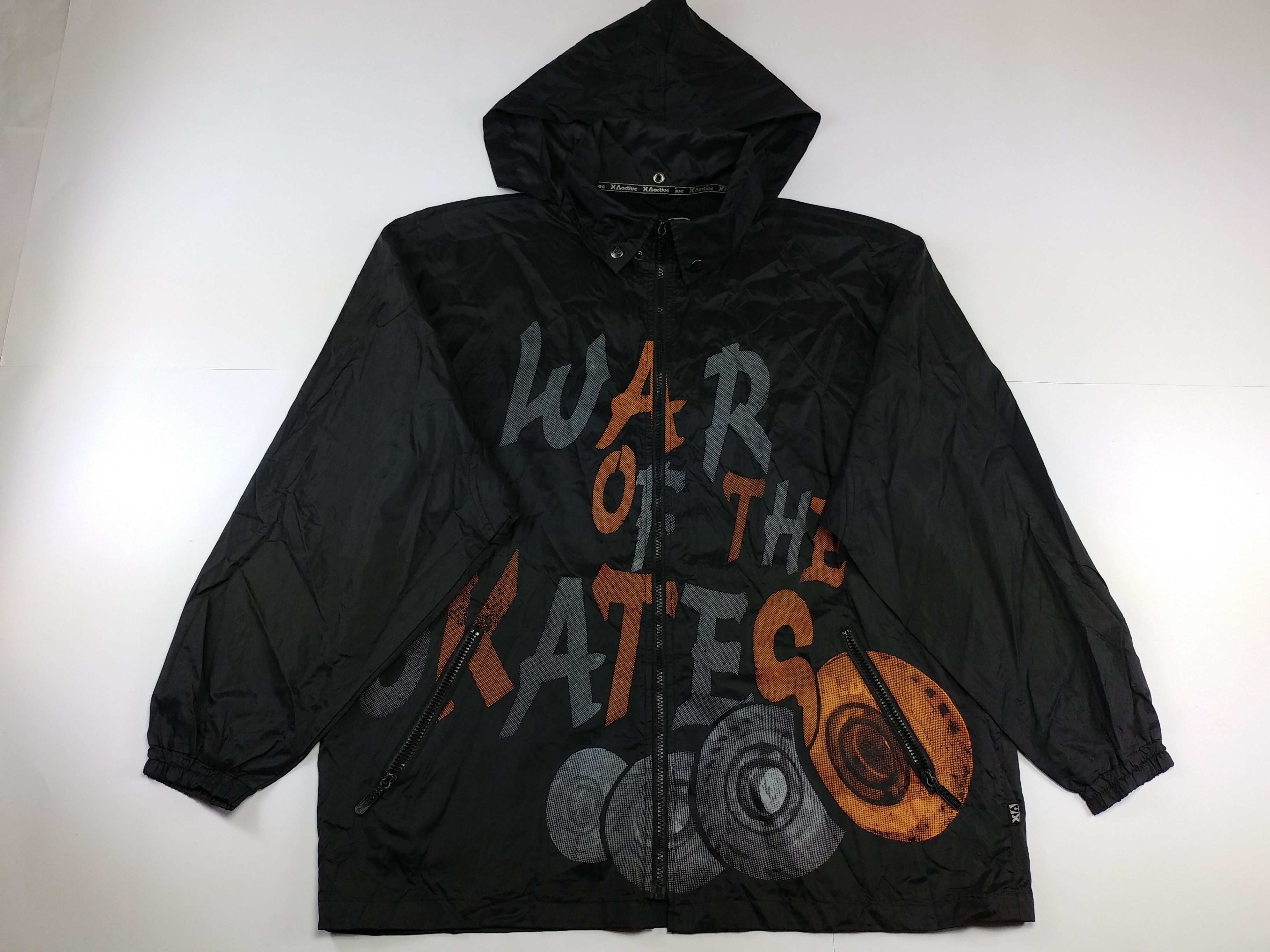 Vintage XAactive jacket, War of the Skates vintage skater 90s Y2K XL Size US XL / EU 56 / 4 - 12 Thumbnail