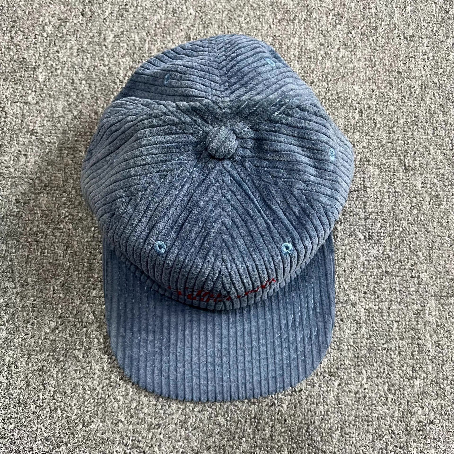 The Hundreds The Hundreds Bomb Embroidered Corduroy Baseball Cap Q7 Size ONE SIZE - 3 Thumbnail