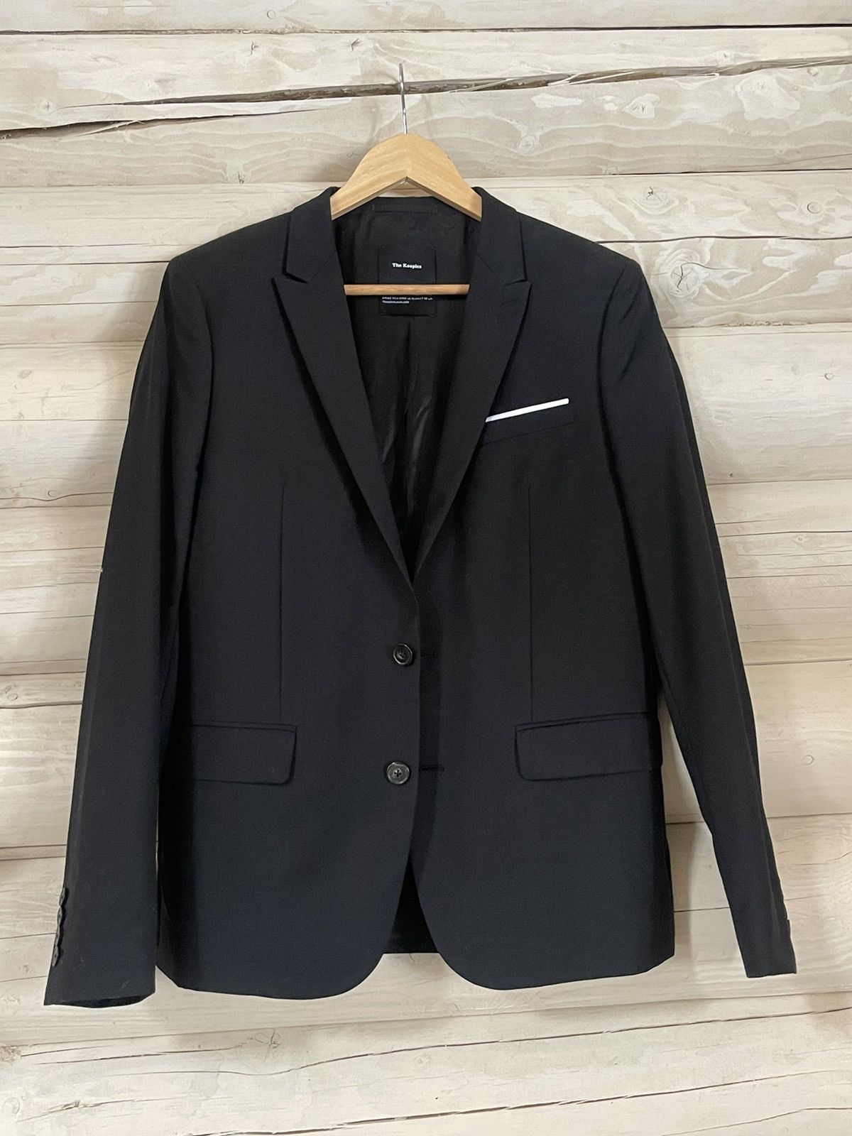 The Kooples RRP 395€ The Kooples black wool 2 button blazer New With Tag Size 36R - 1 Thumbnail