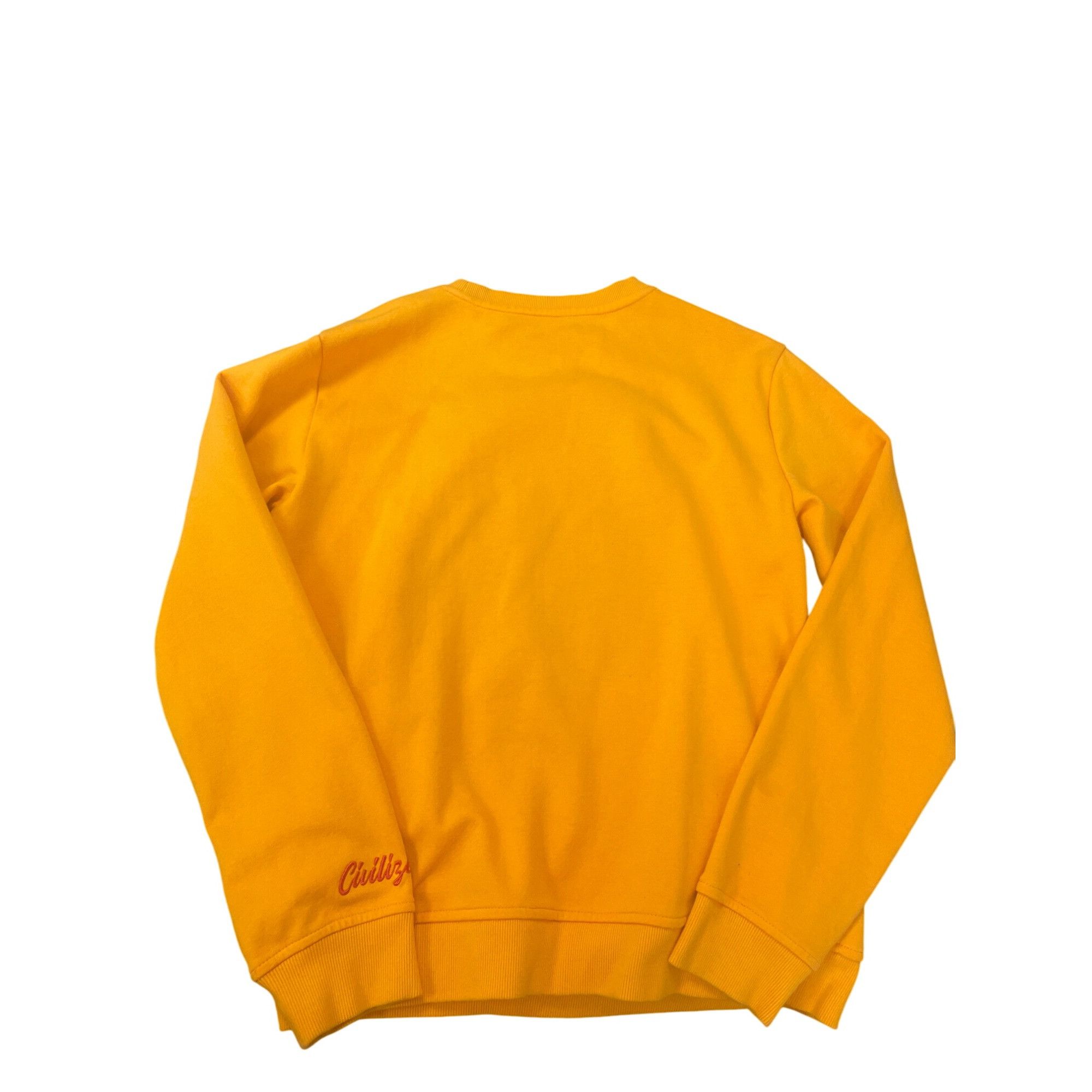 Civilized Civilized mens Orange bear graphic embroided Crewneck Sweats Size US M / EU 48-50 / 2 - 9 Thumbnail