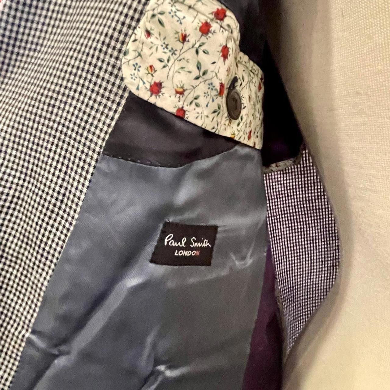 Paul Smith Grey and Black Paul Smith Suit jacket Size 42R - 5 Thumbnail