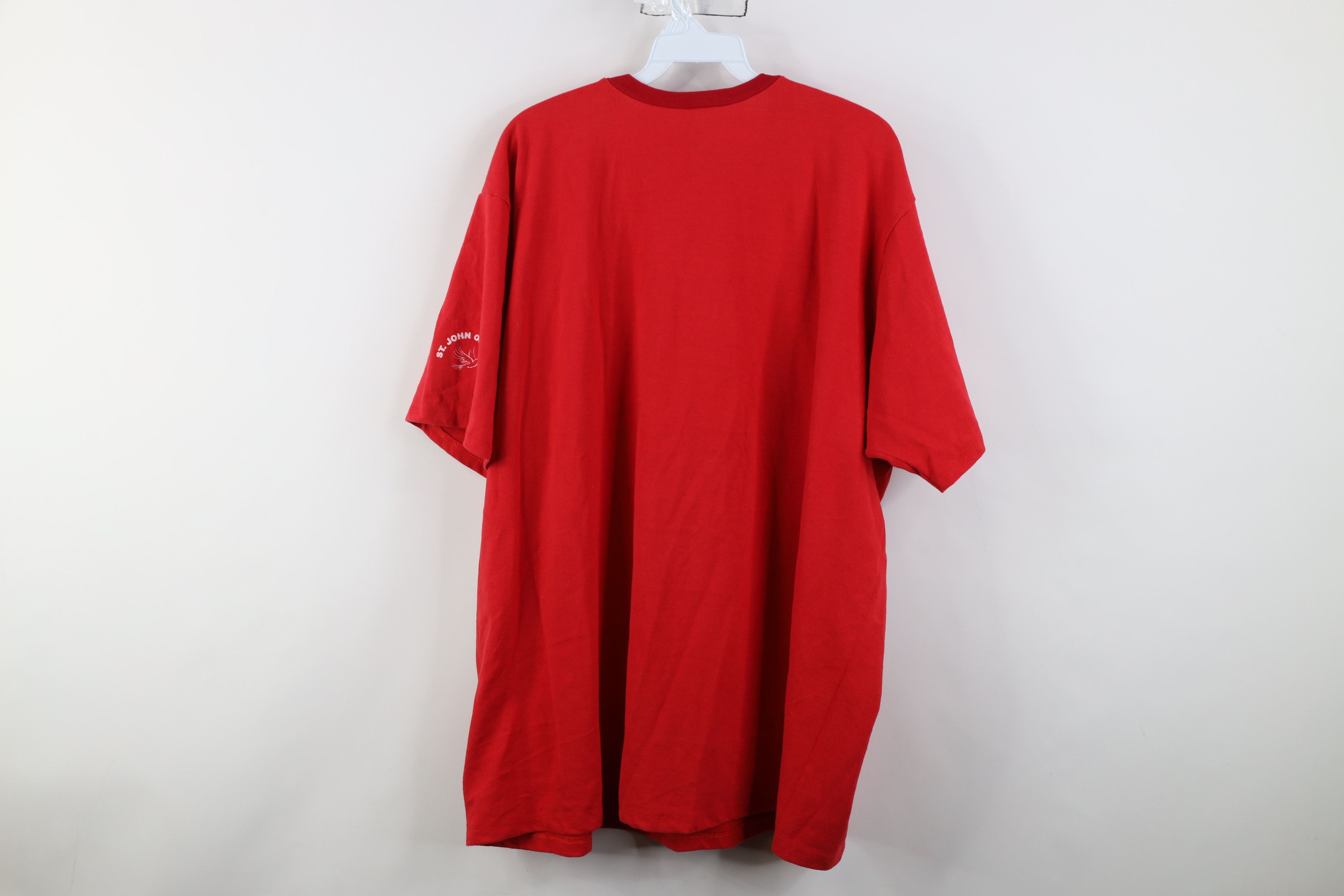 Vintage Vintage 90s Romero of the Americas Saint Oscar T-Shirt Size US XXL / EU 58 / 5 - 9 Thumbnail