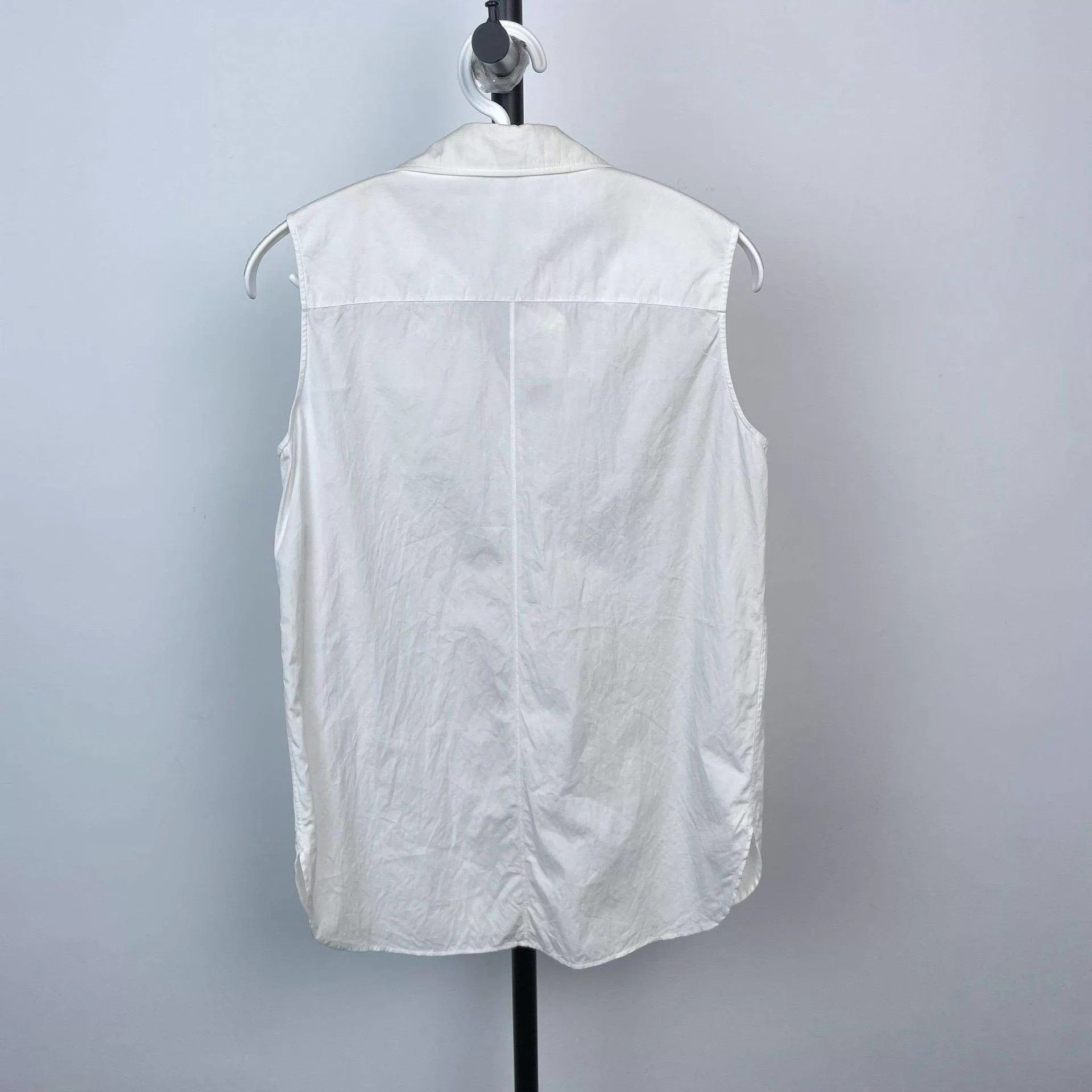 Dior DIOR solid logo square neck sleeveless shirt Size XS / US 0-2 / IT 36-38 - 3 Thumbnail