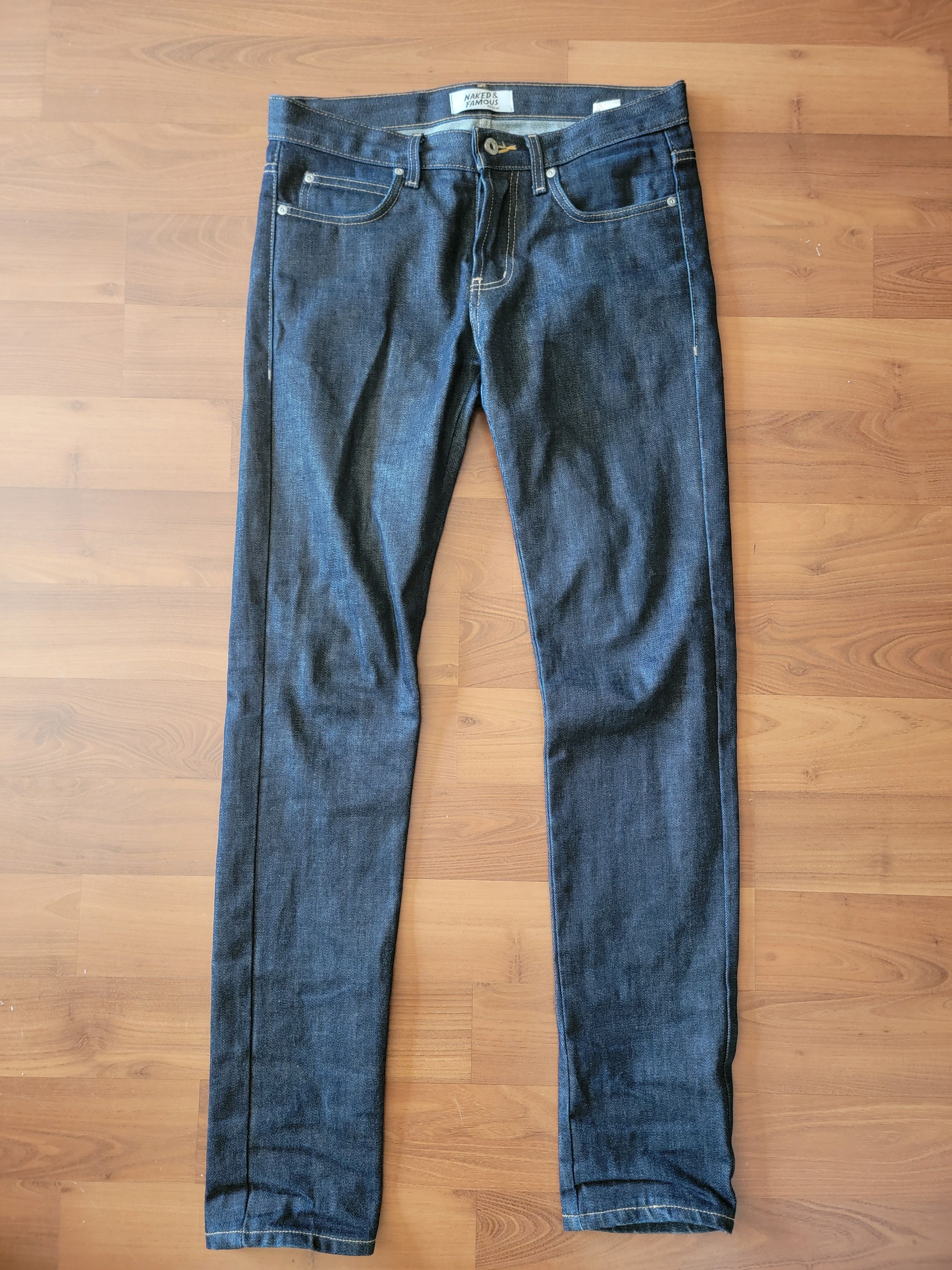 Naked & Famous Super Guy - Indigo Size US 32 / EU 48 - 1 Thumbnail