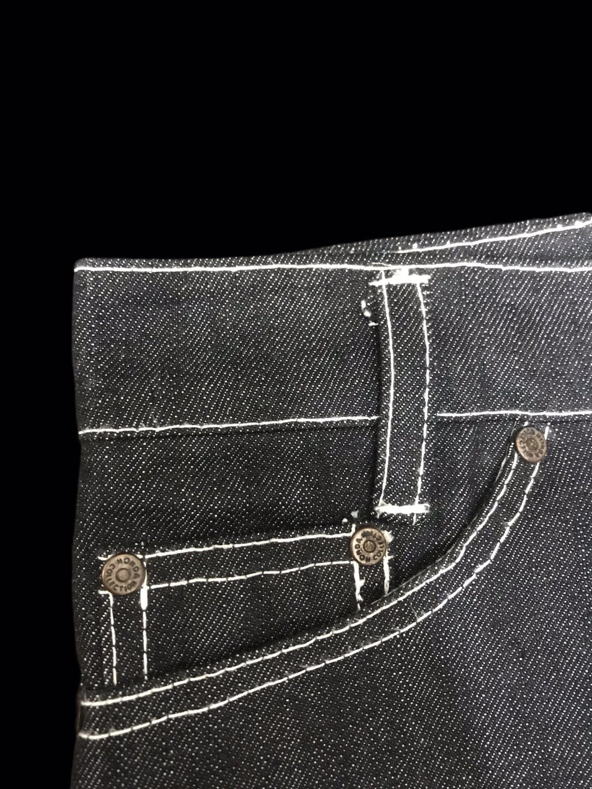 Other 💥AVANT GARDE💥OCTMAMI BONDAGE BELL BOTTOM STURDY DENIM F248 Size US 26 / EU 42 - 19 Thumbnail
