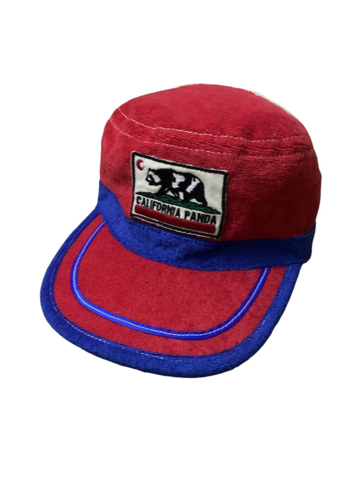 Japanese Brand Vtg Japanese California Panda Cap Size ONE SIZE - 1 Thumbnail