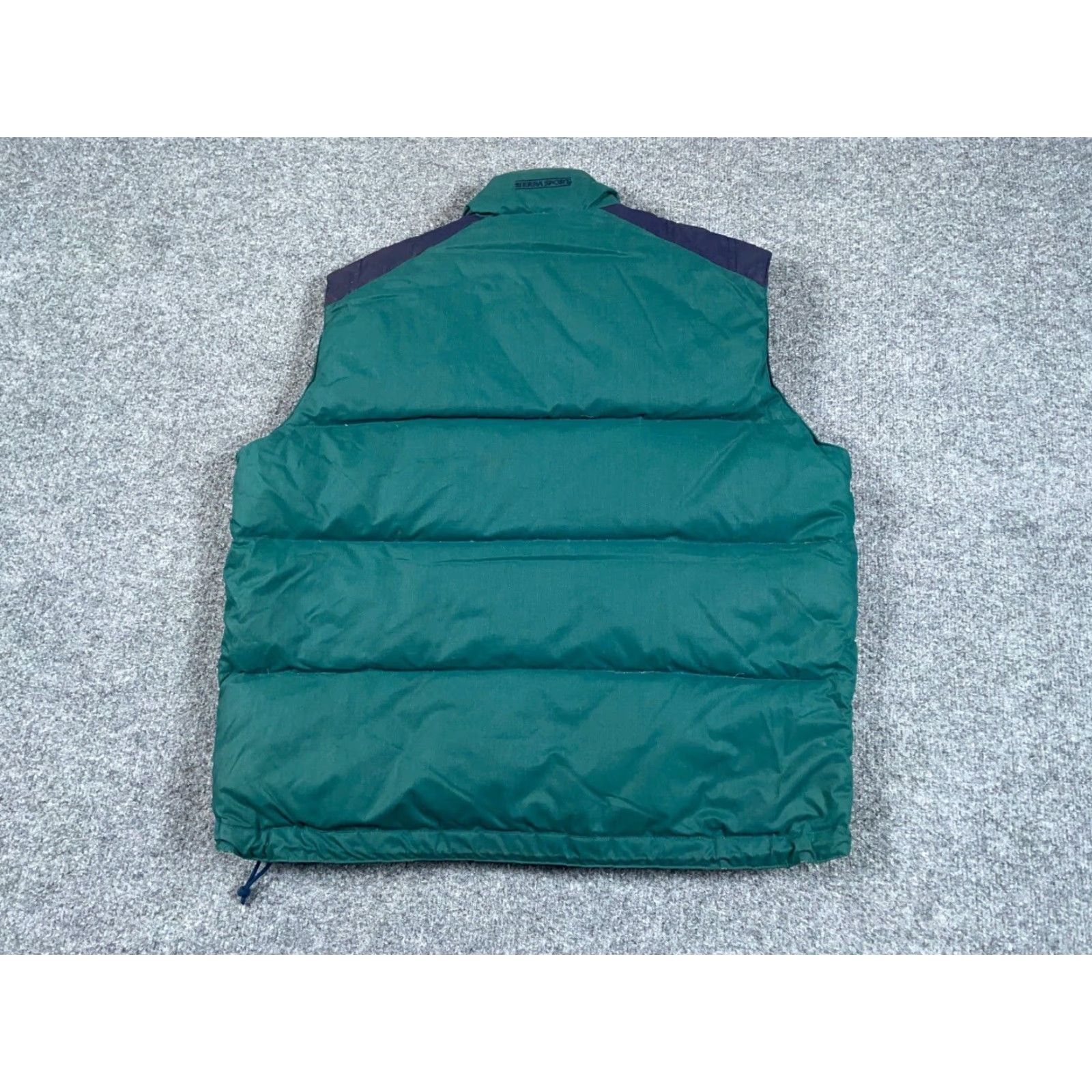 Etro VTG Sierra Sport Duck Down Puffer Vest Adult Medium Green Dark Blue Retro Size US M / EU 48-50 / 2 - 2 Thumbnail