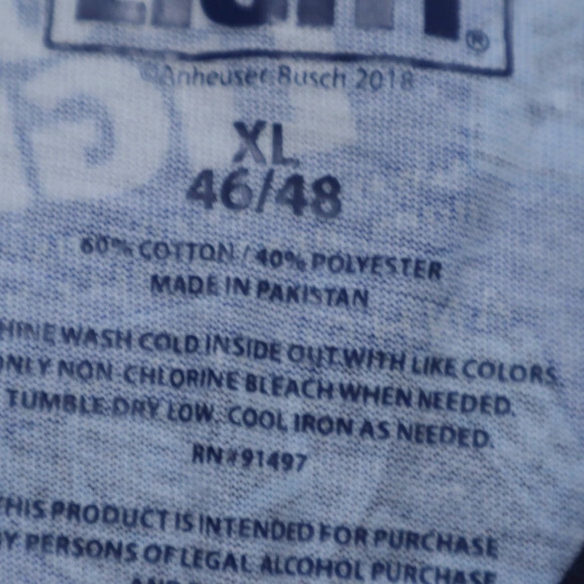 Budweiser Budweiser Pocket Tank All Over Print Top Blue Men's XL Shirt Size US XL / EU 56 / 4 - 6 Thumbnail