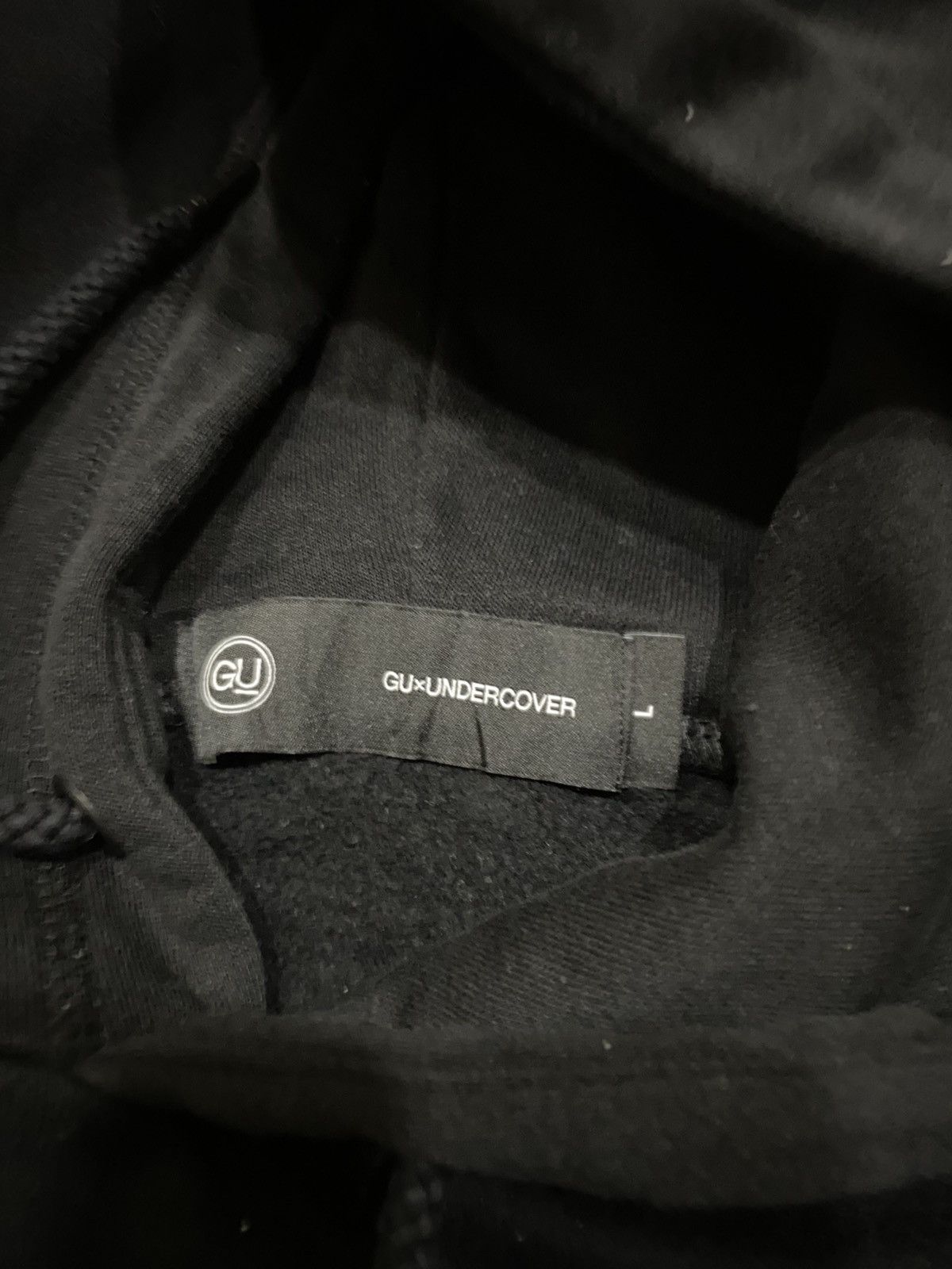 GU × Undercover GU X UNDERCOVER BLACK HOODIE Size US L / EU 52-54 / 3 - 3 Thumbnail
