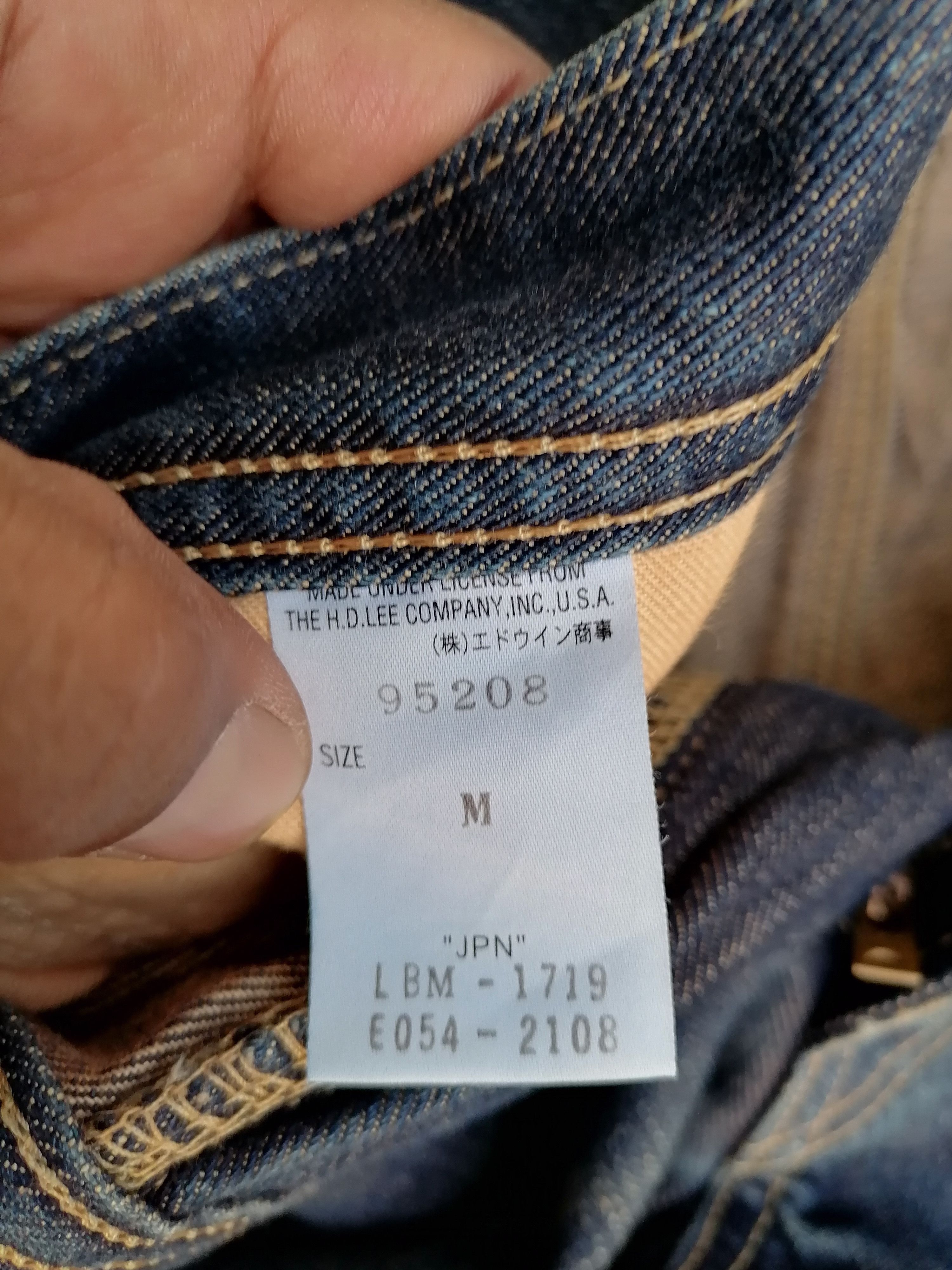 Vintage Flare Jeans Lee John's Claw Mark Carpenter Denim Pants Size US 32 / EU 48 - 9 Thumbnail